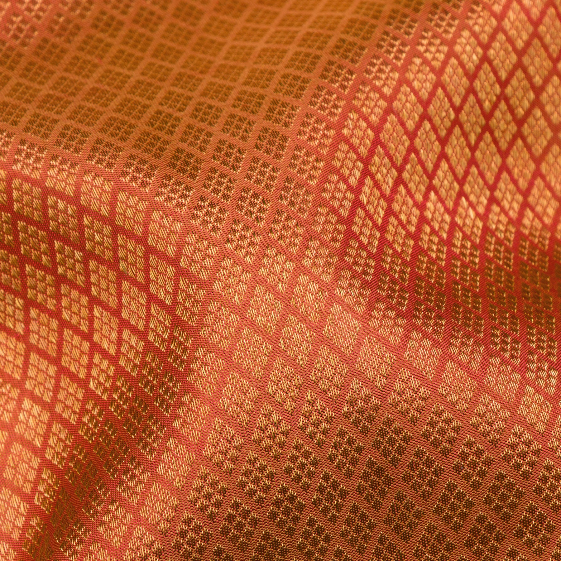 Kanakavalli Kanjivaram Silk Sari 25-611-HS001-08705 - Fabric View