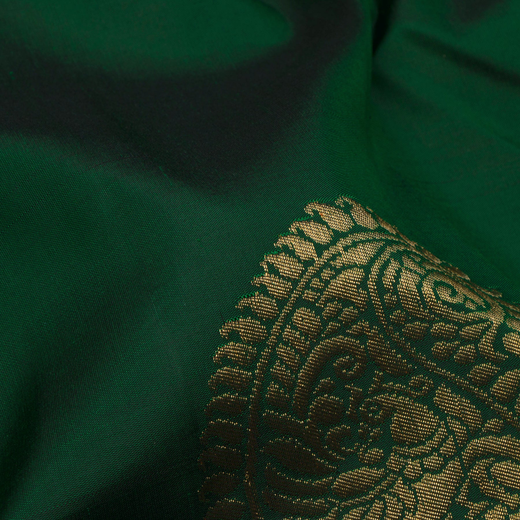 Kanakavalli Kanjivaram Silk Sari 25-611-HS001-09553 - Fabric View