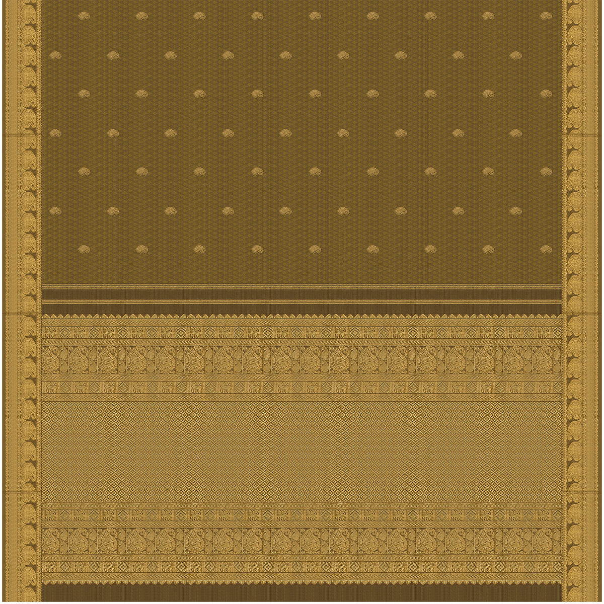 Kanakavalli Kanjivaram Silk Sari 25-611-HS001-09564 - Full View
