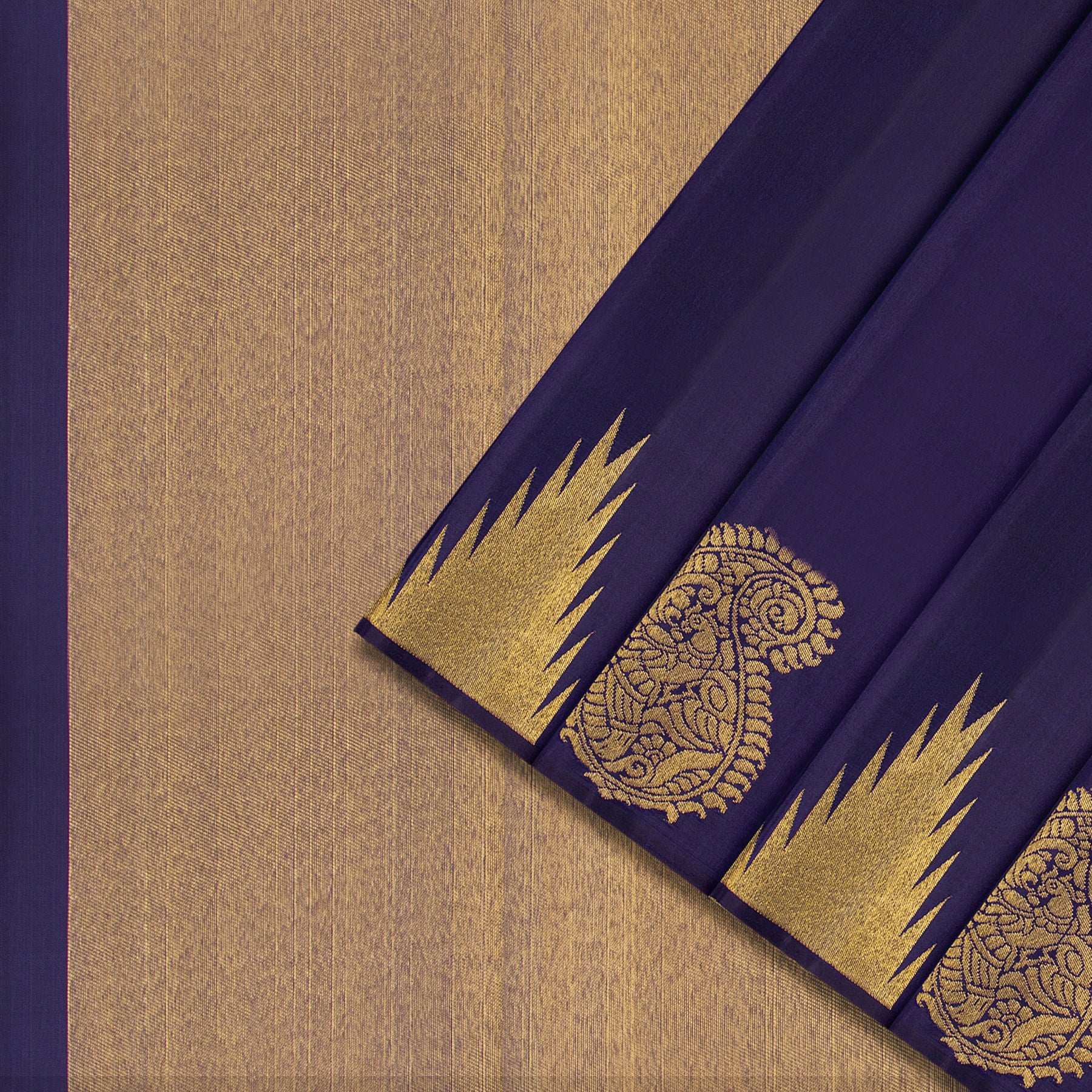 Kanakavalli Kanjivaram Silk Sari 25-611-HS001-09566 - Cover View