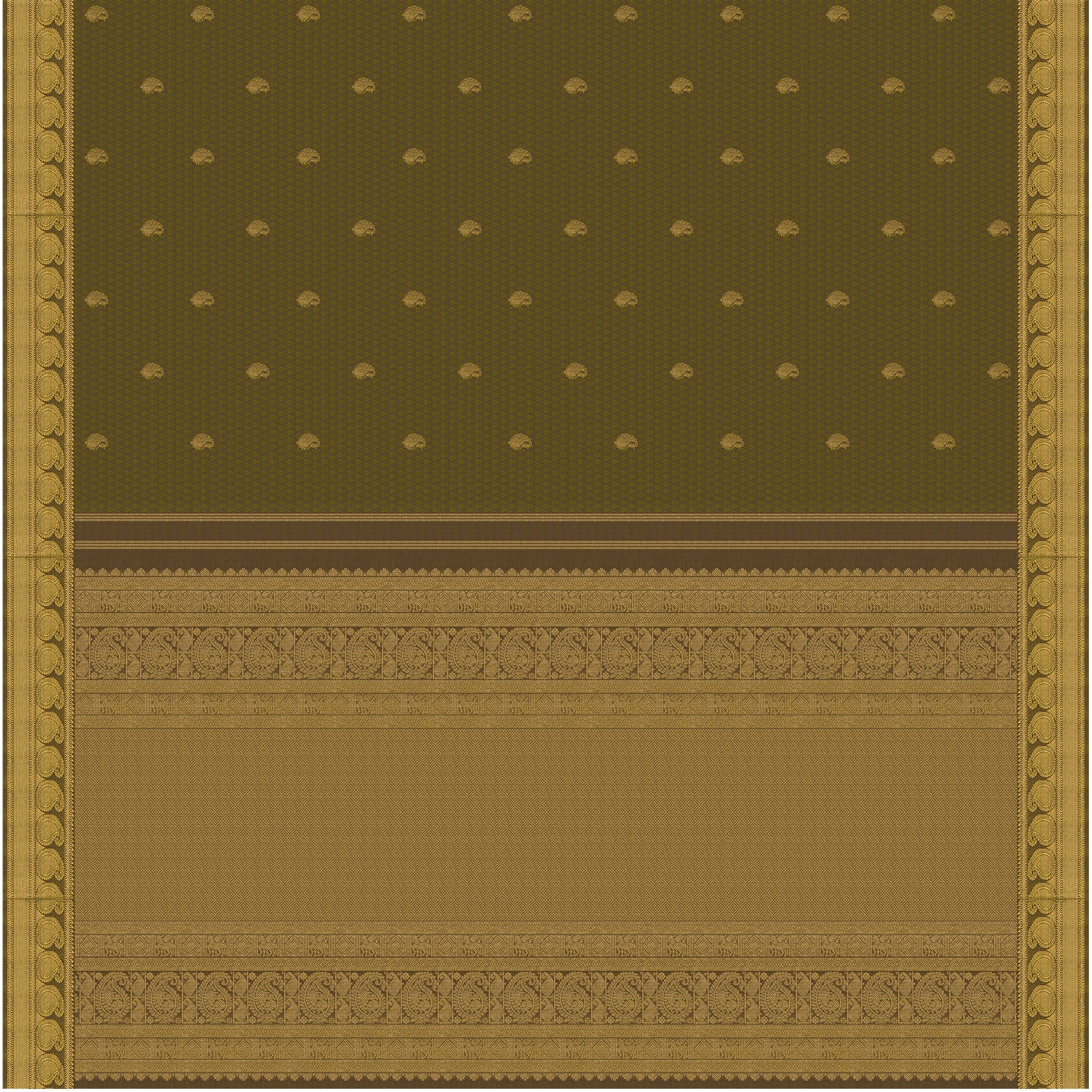 Kanakavalli Kanjivaram Silk Sari 25-611-HS001-10062 - Full View