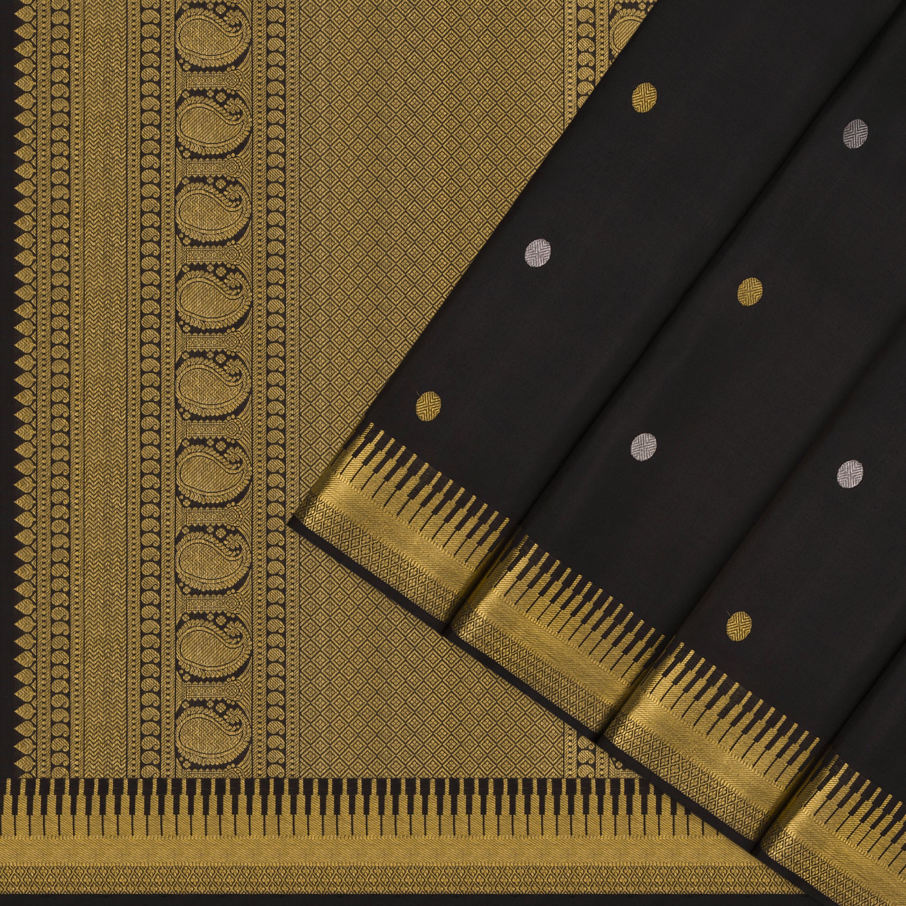 Kanakavalli Kanjivaram Silk Sari 25-611-HS001-10519 - Cover View