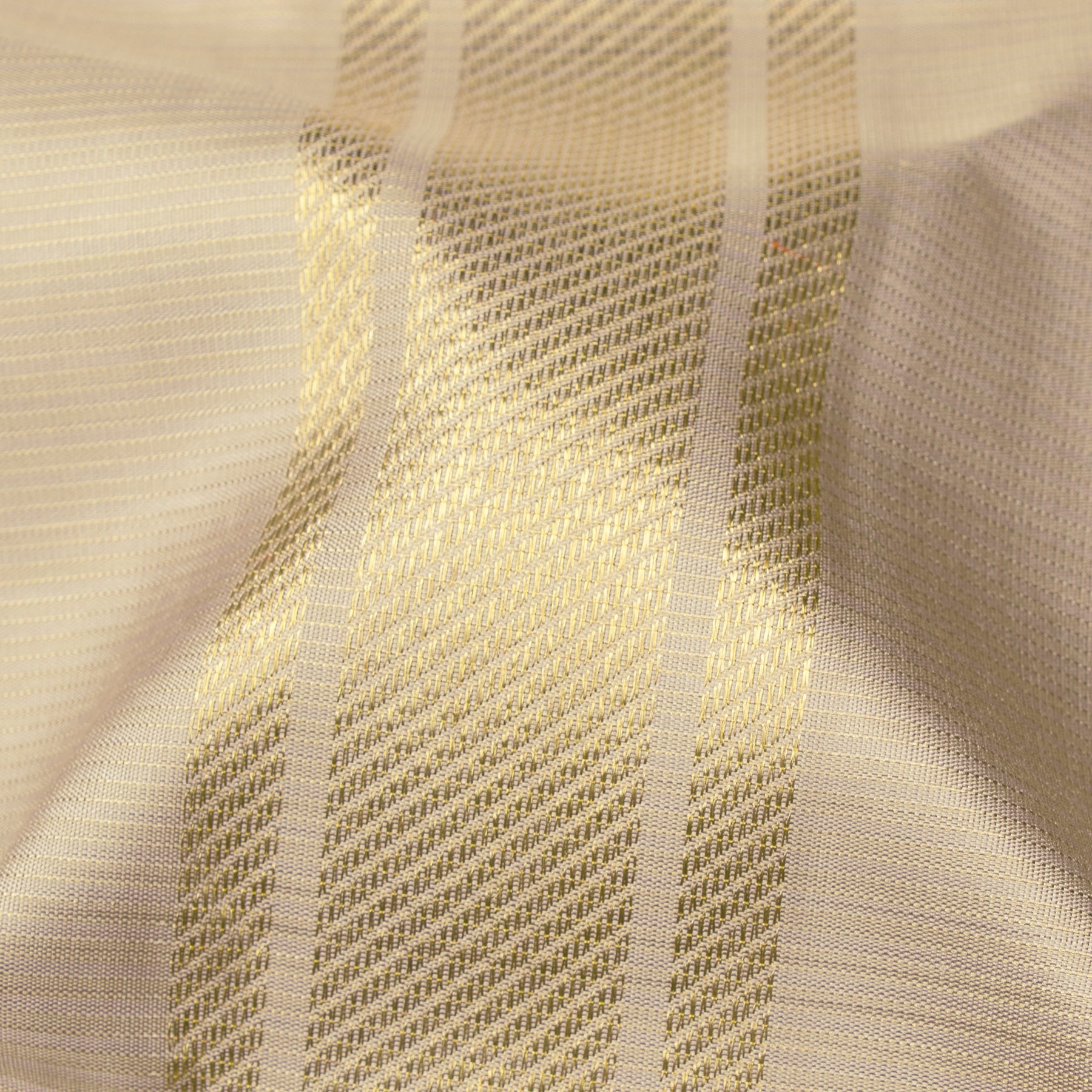 Kanakavalli Kanjivaram Silk Angavastram CO-ORD 25-615-AF001-08966 - Detailed Fabric View