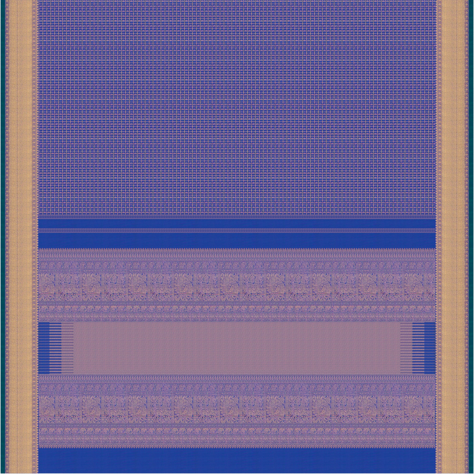 Kanakavalli Kanjivaram Silk Sari 25-615-HS001-00422 - Full View