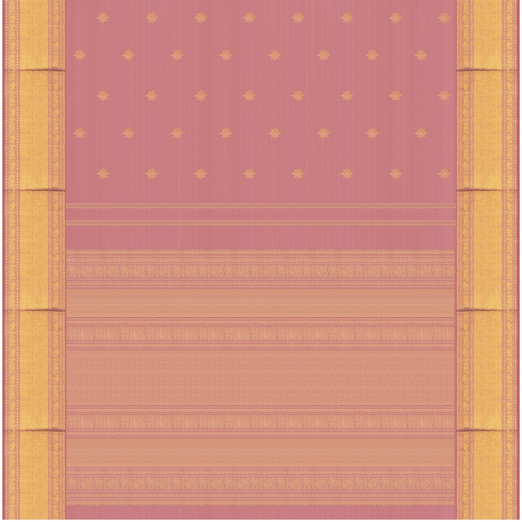 Kanakavalli Kanjivaram Silk Sari 25-615-HS001-00431 - Full View