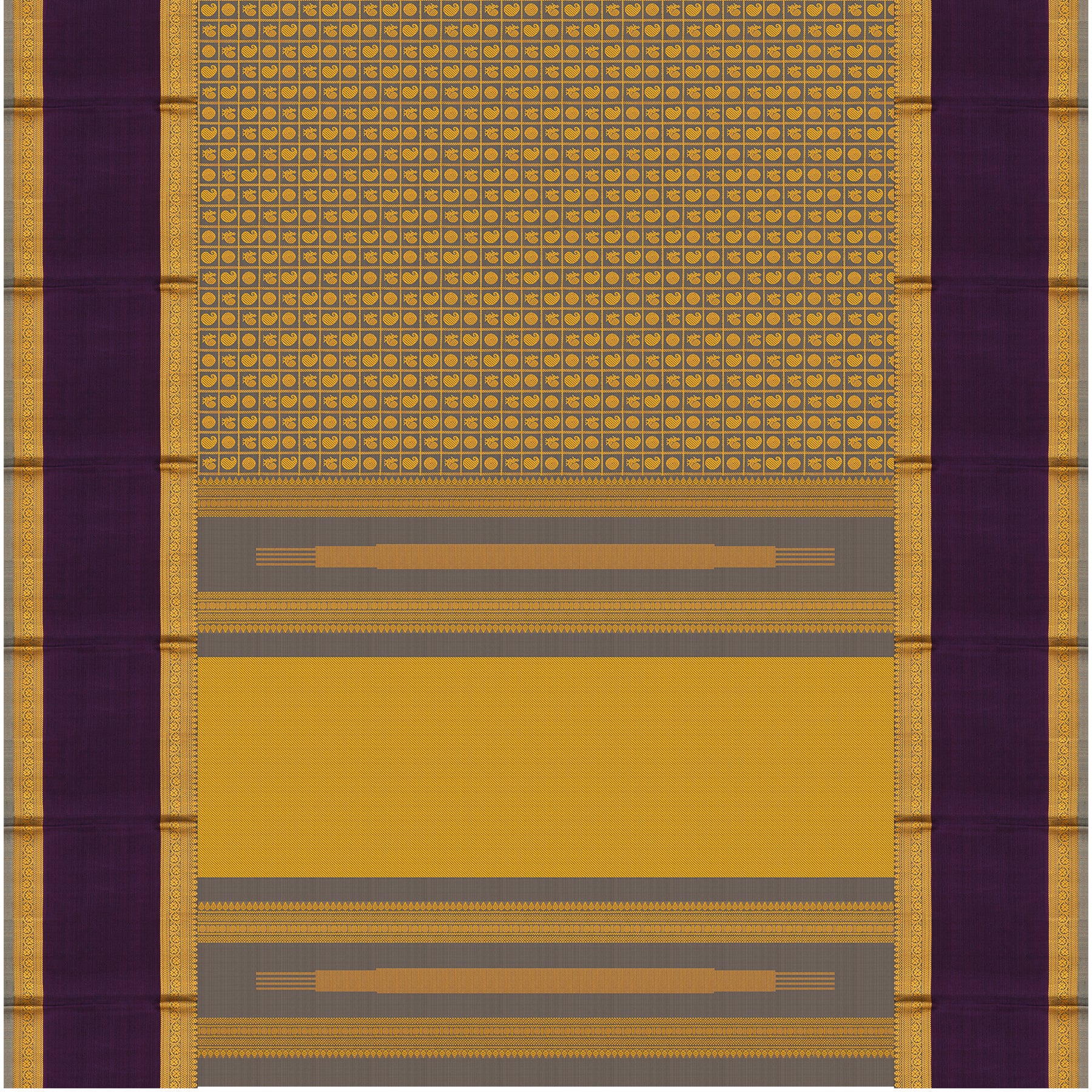 Kanakavalli Kanjivaram Silk Sari 25-615-HS001-00471 - Full View
