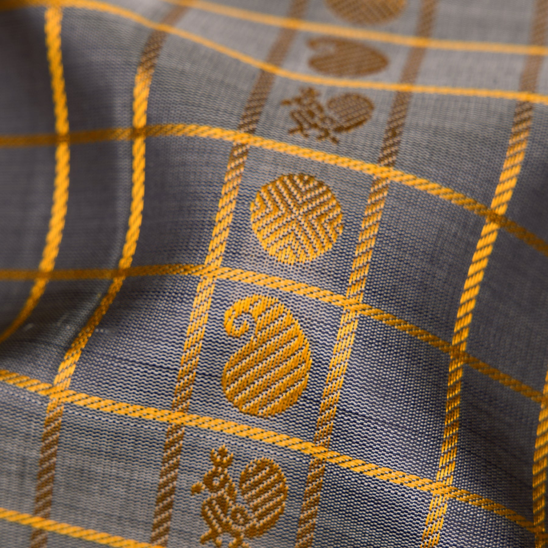 Kanakavalli Kanjivaram Silk Sari 25-615-HS001-00472 - Fabric View