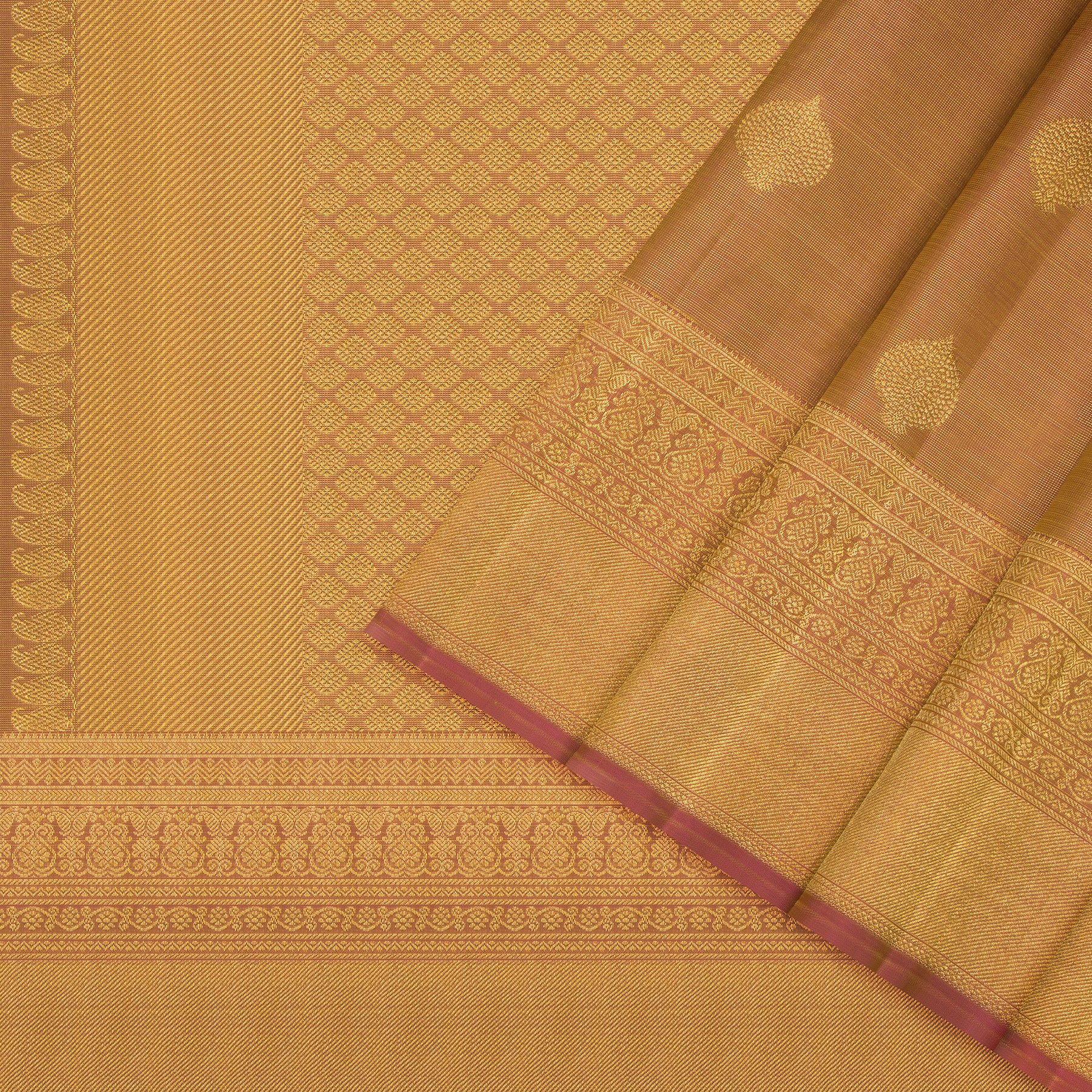 Kanakavalli Kanjivaram Silk Sari 25-615-HS001-00541 - Cover View