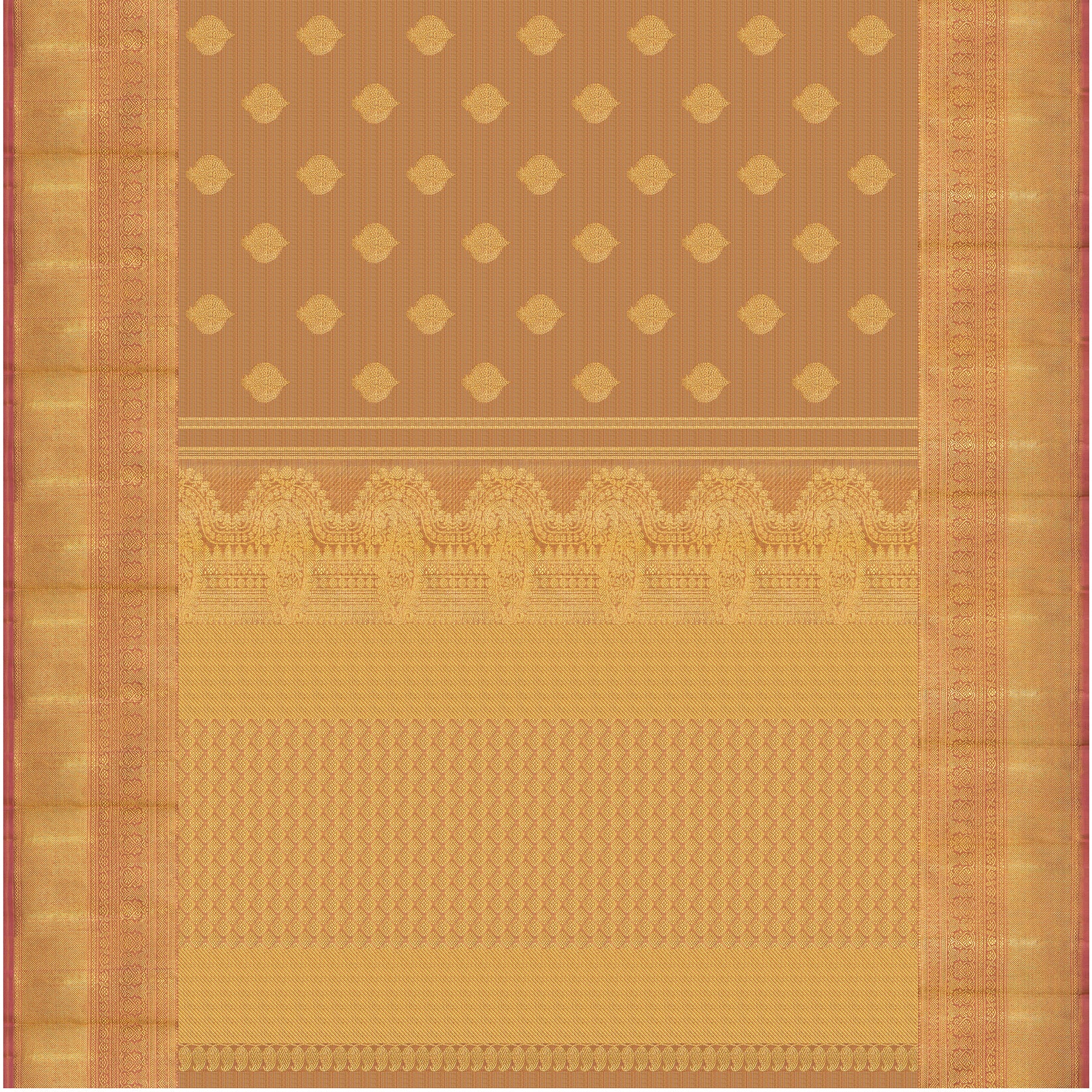Kanakavalli Kanjivaram Silk Sari 25-615-HS001-00541 - Full View