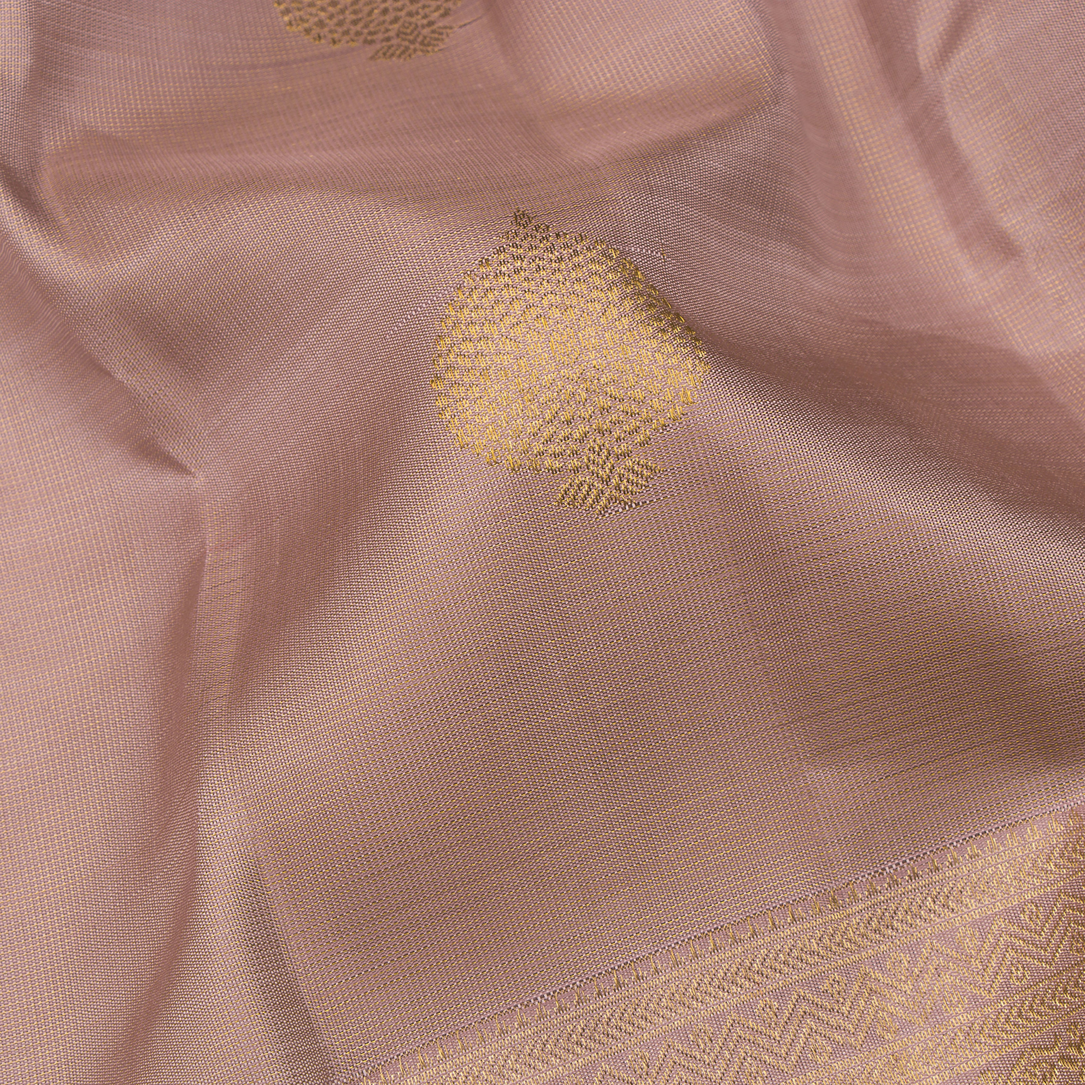 Kanakavalli Kanjivaram Silk Sari 25-615-HS001-00542 - Fabric View