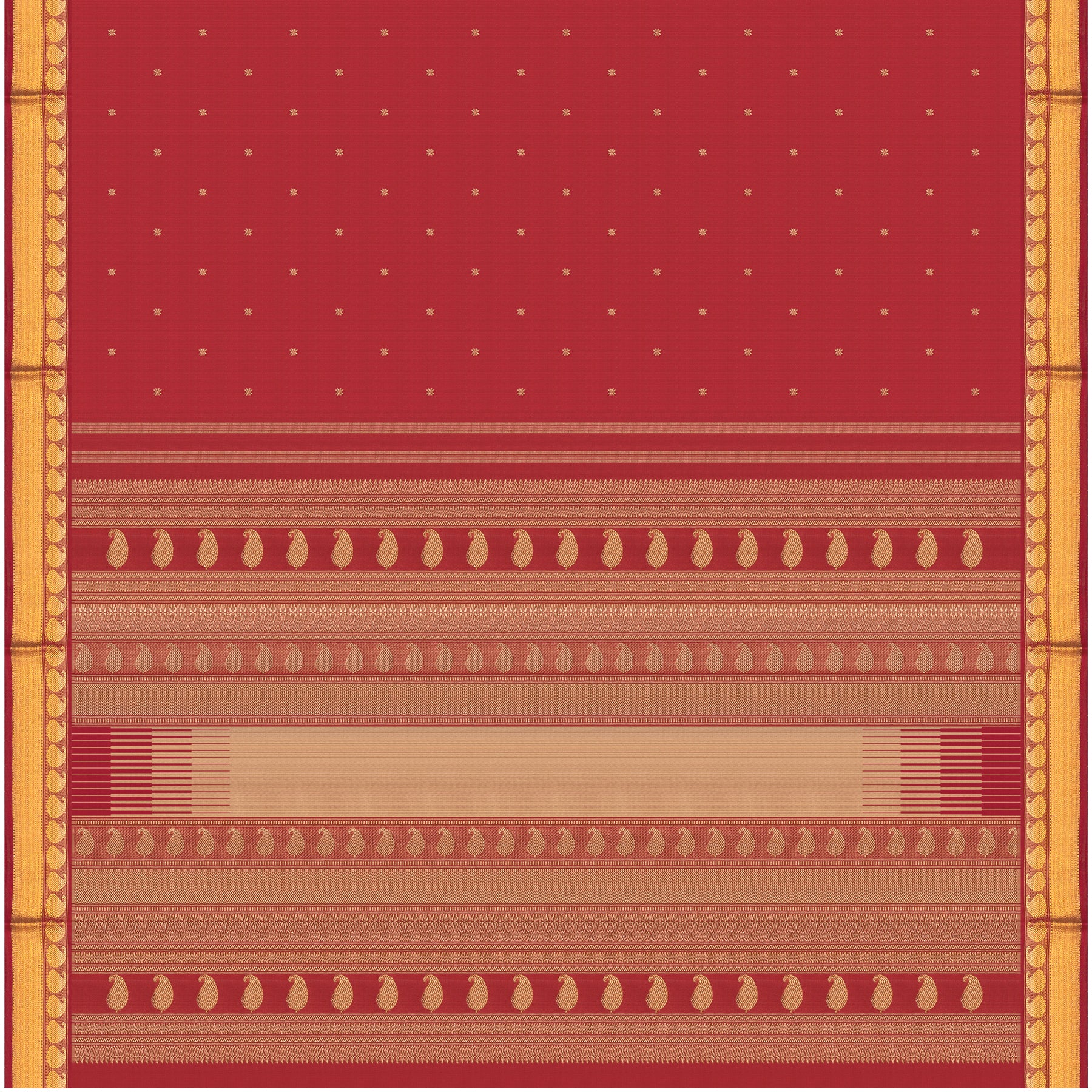 Kanakavalli Kanjivaram Silk Sari 25-615-HS001-00546 - Full View
