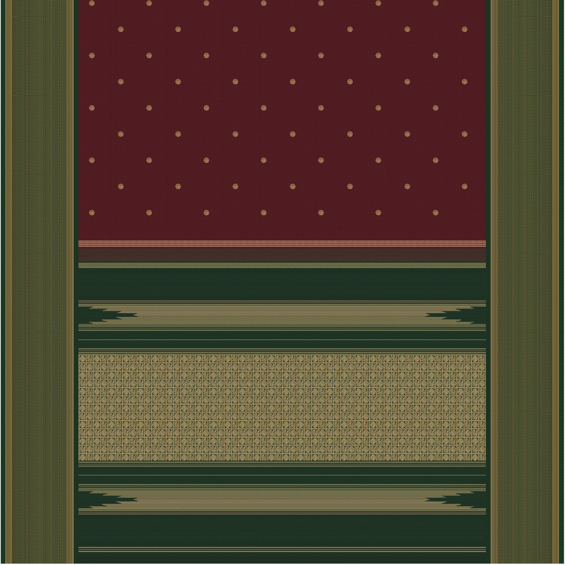 Kanakavalli Kanjivaram Silk Sari 25-615-HS001-00553 - Full View