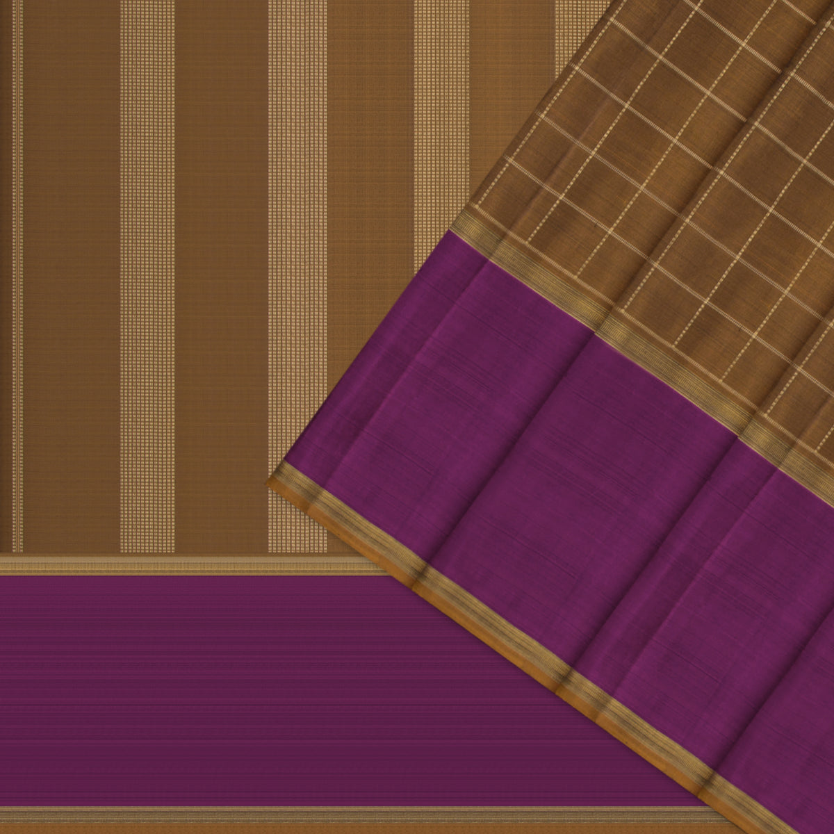 Kanakavalli Kanjivaram Silk Sari 25-615-HS001-01084 - Cover View