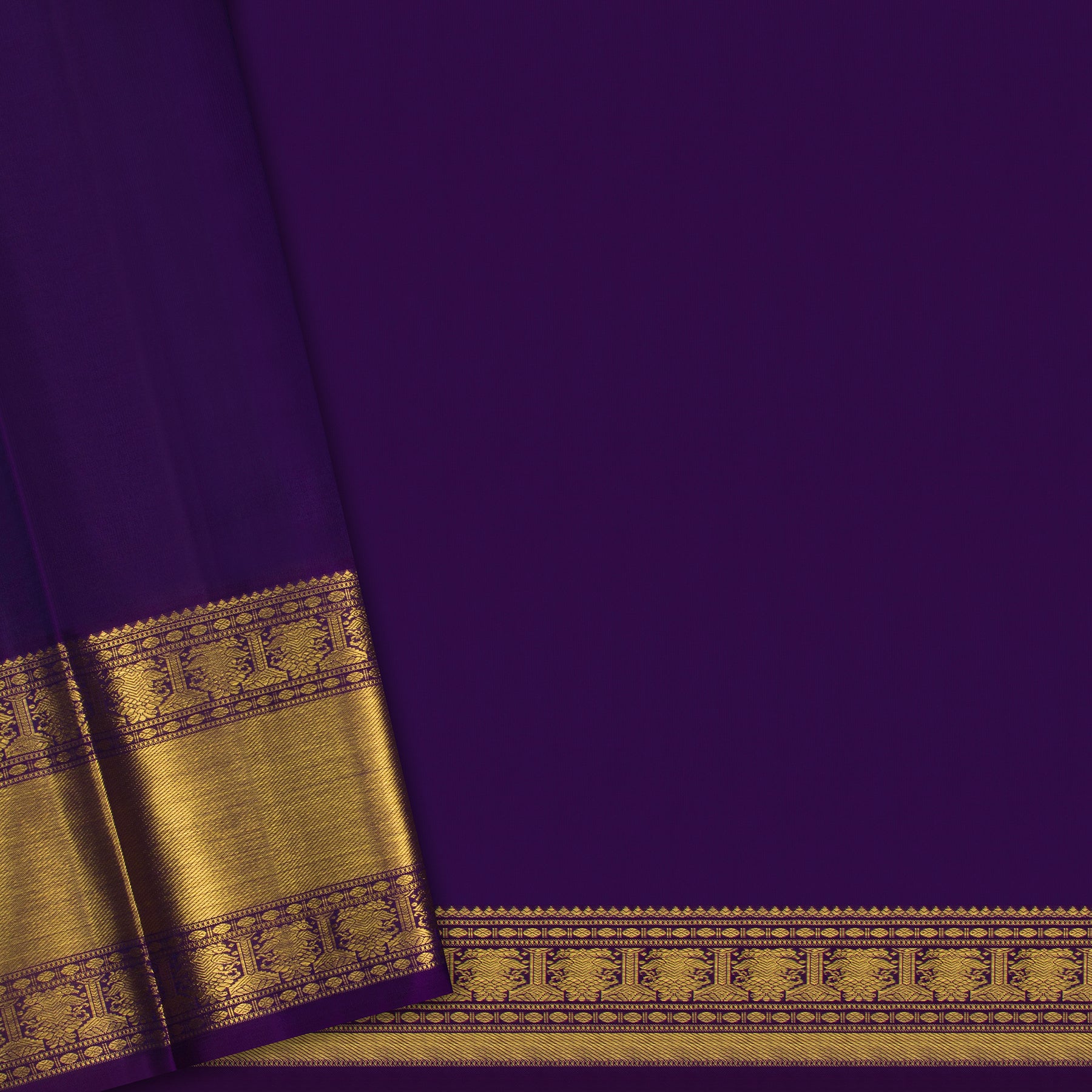 Kanakavalli Kanjivaram Silk Sari 25-615-HS001-01095 - Blouse View