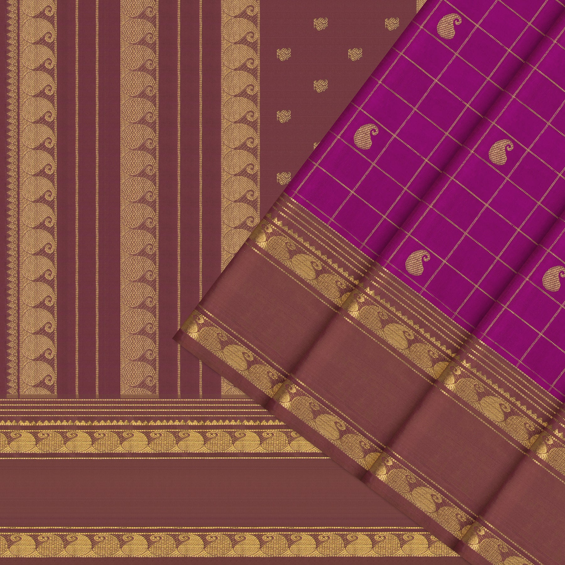 Kanakavalli Kanjivaram Silk Sari 25-615-HS001-01131 - Cover View