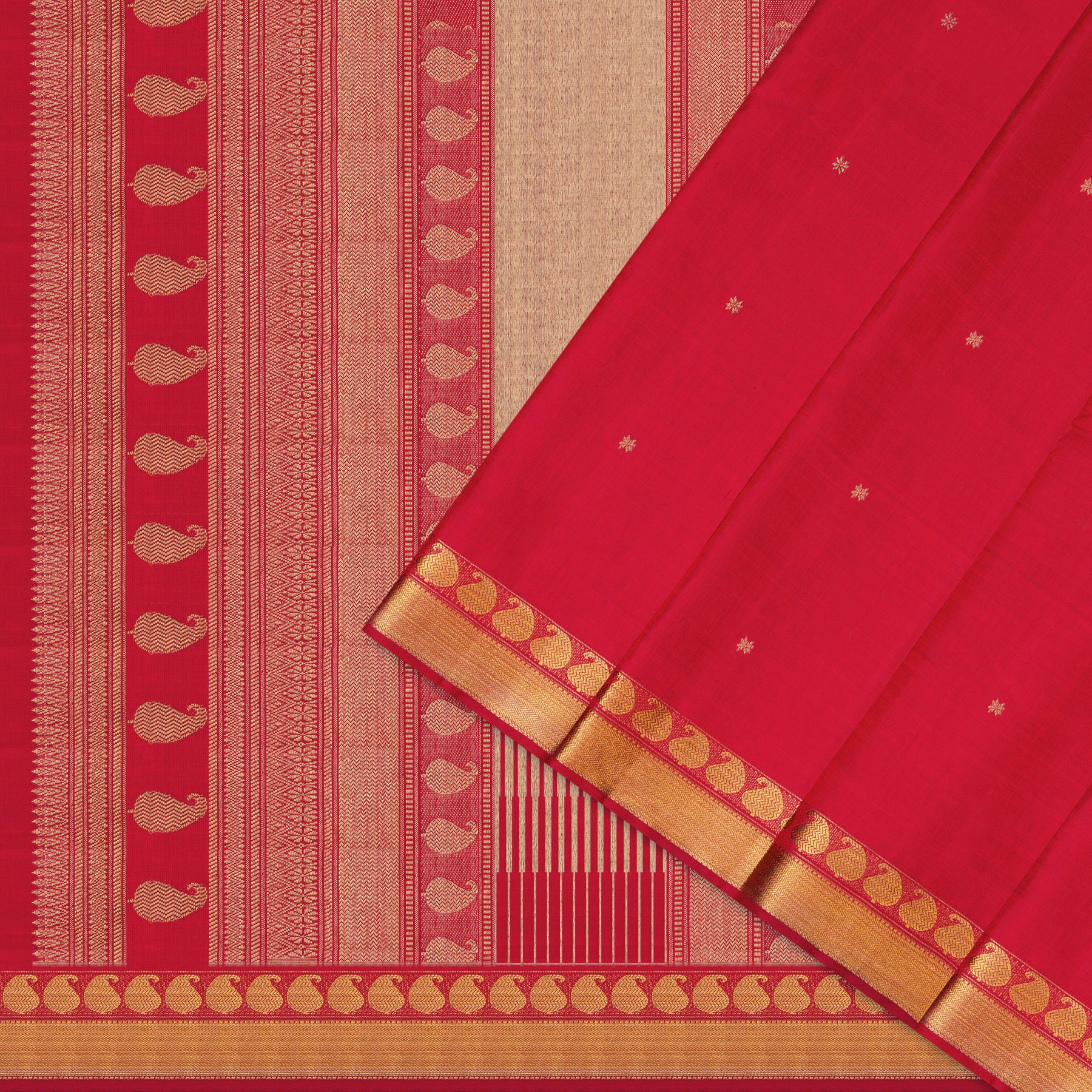 Kanakavalli Kanjivaram Silk Sari 25-615-HS001-01136 - Cover View