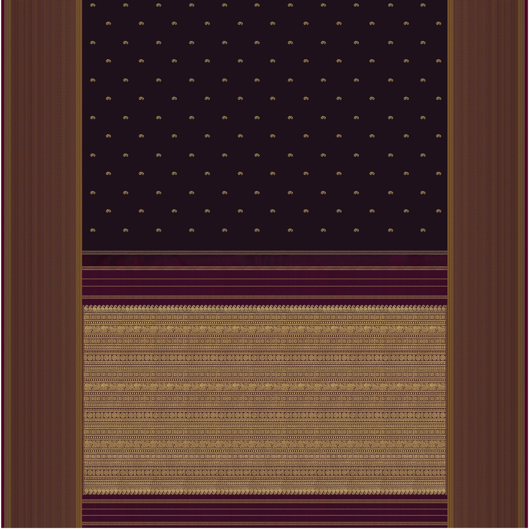 Kanakavalli Kanjivaram Silk Sari 25-615-HS001-01150 - Full View
