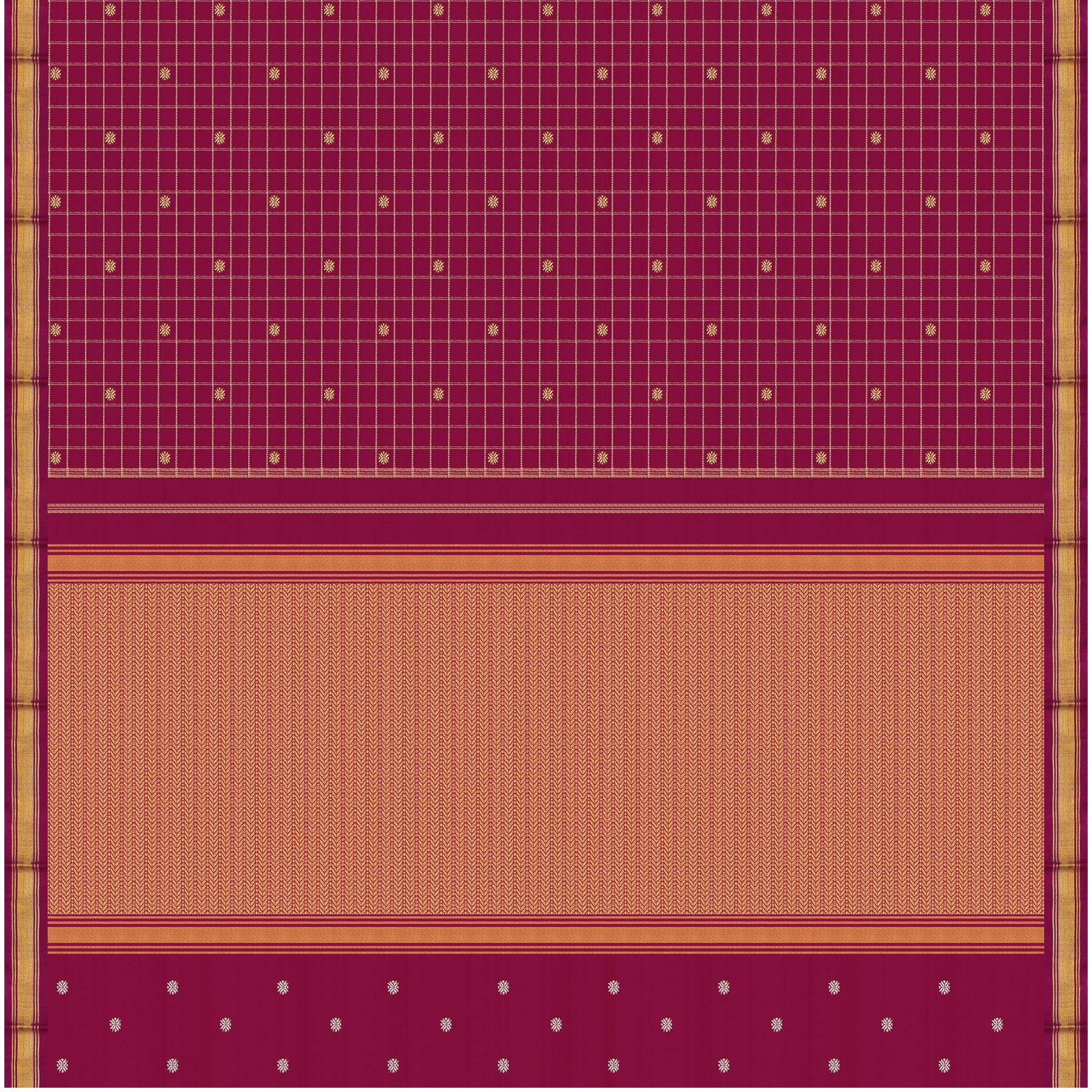 Kanakavalli Kanjivaram Silk Sari 25-615-HS001-01153 - Full View