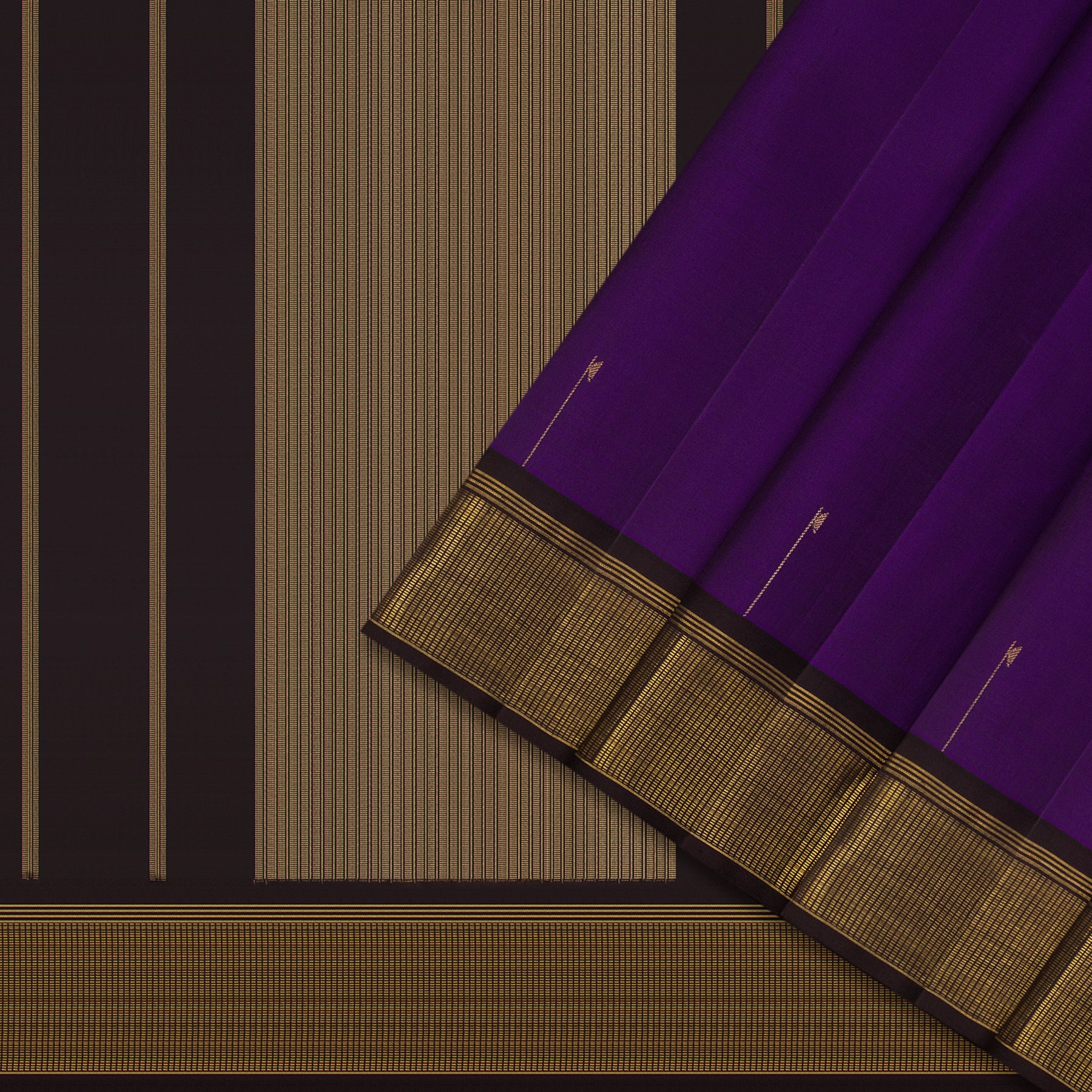 Kanakavalli Kanjivaram Silk Sari 25-615-HS001-01160 - Cover View
