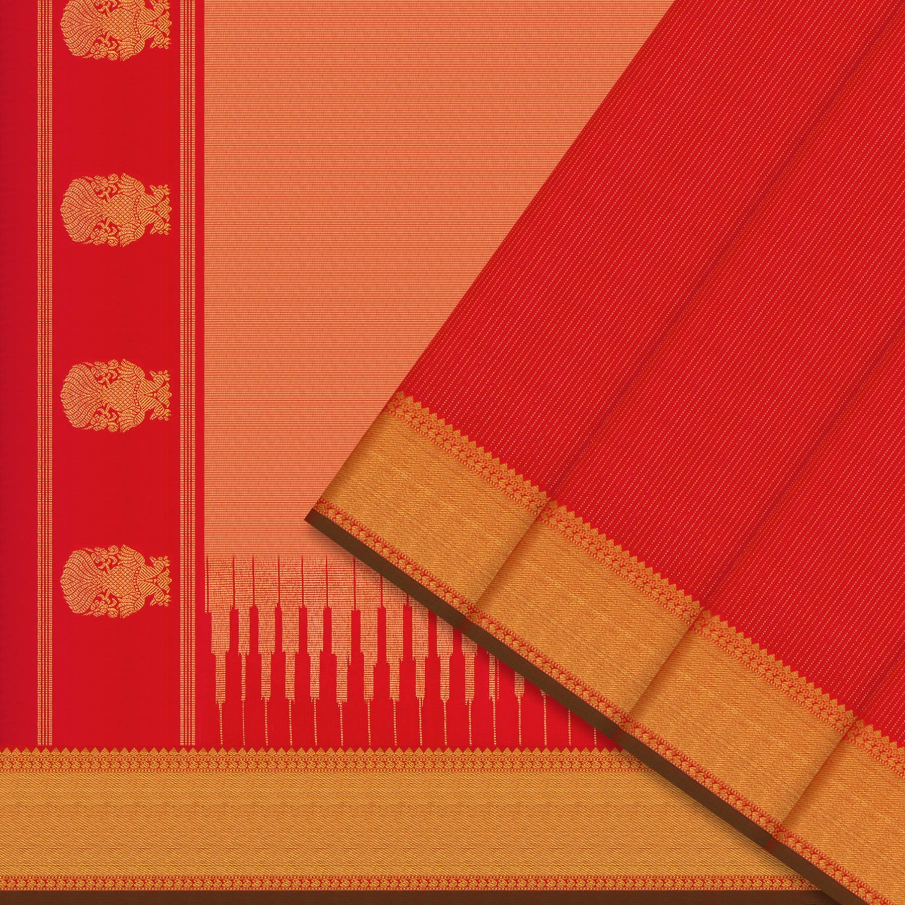 Kanakavalli Kanjivaram Silk Sari 25-615-HS001-01164 - Cover View