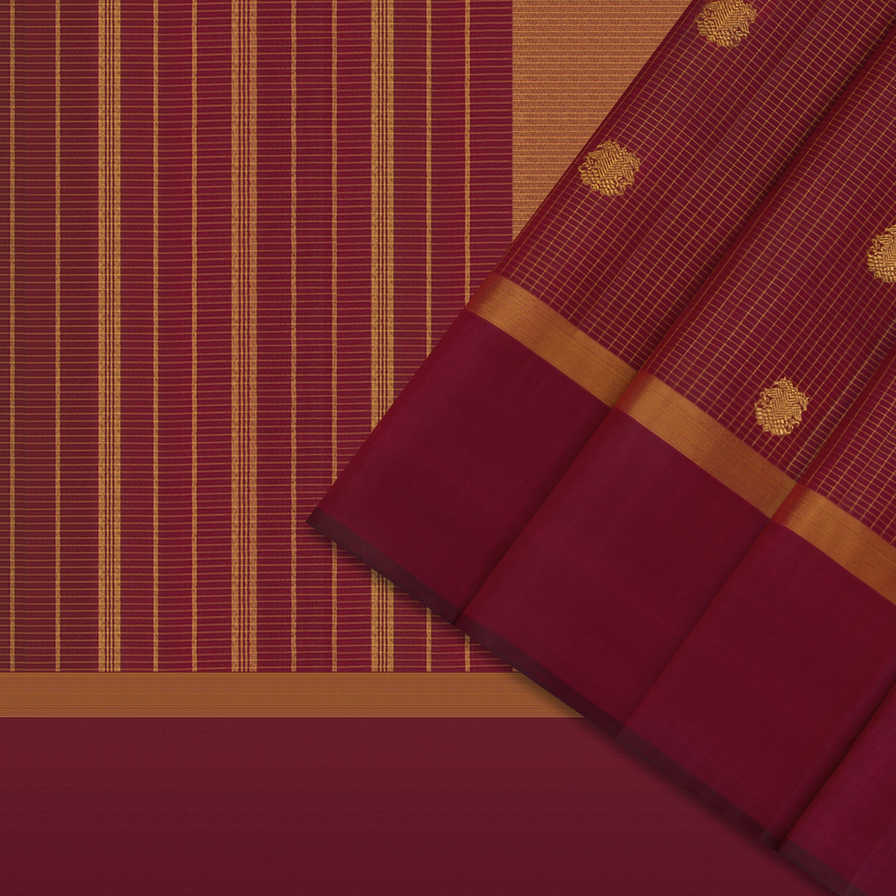 Kanakavalli Kanjivaram Silk Sari 25-615-HS001-01910 - Cover View