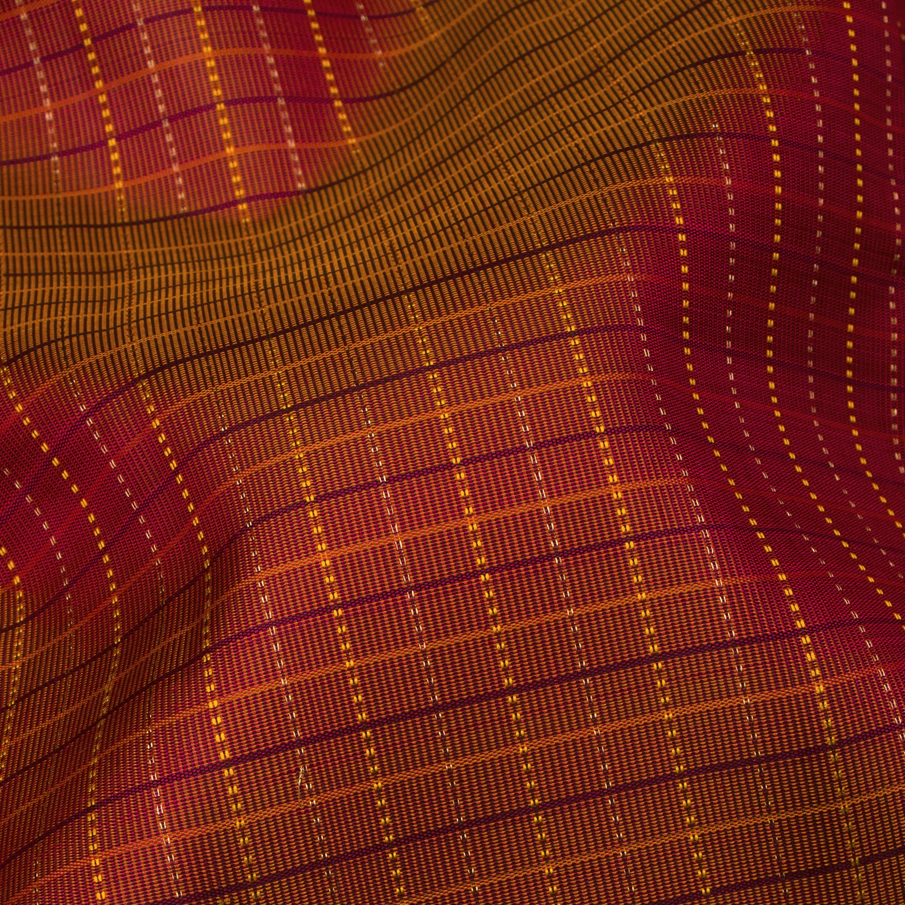 Kanakavalli Kanjivaram Silk Sari 25-615-HS001-01948 - Fabric View