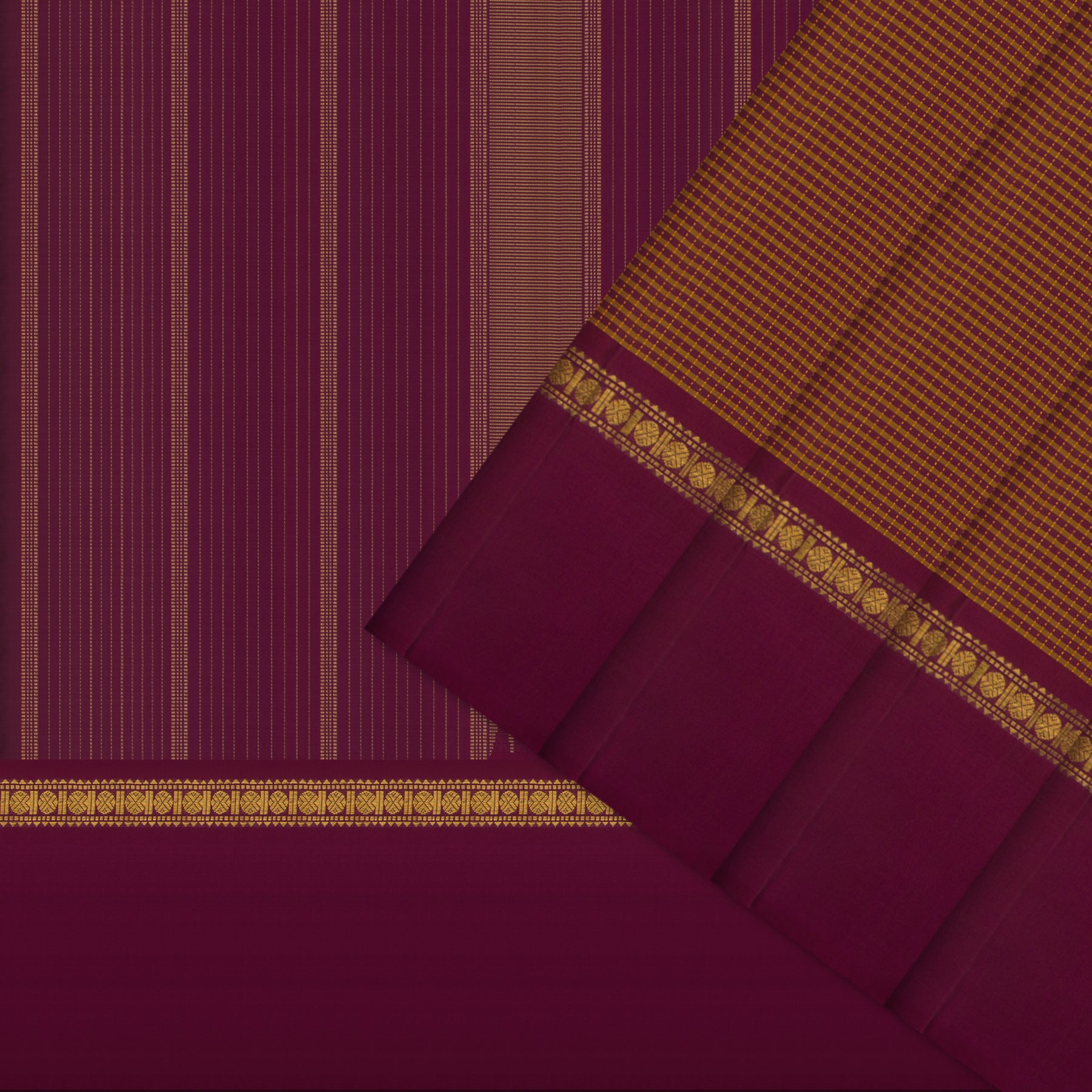 Kanakavalli Kanjivaram Silk Sari 25-615-HS001-01951 - Cover View