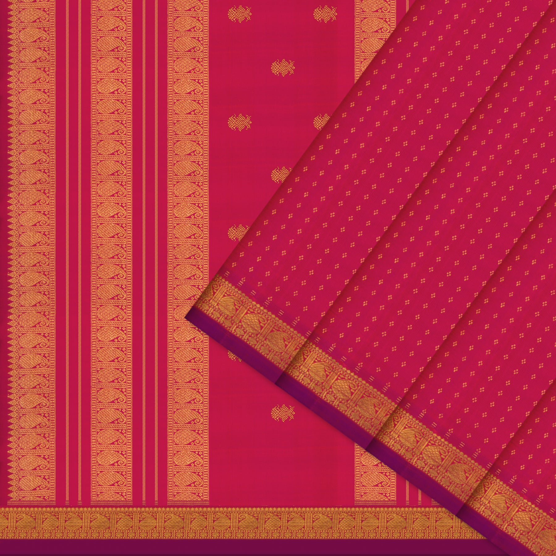 Kanakavalli Kanjivaram Silk Sari 25-615-HS001-01965 - Cover View