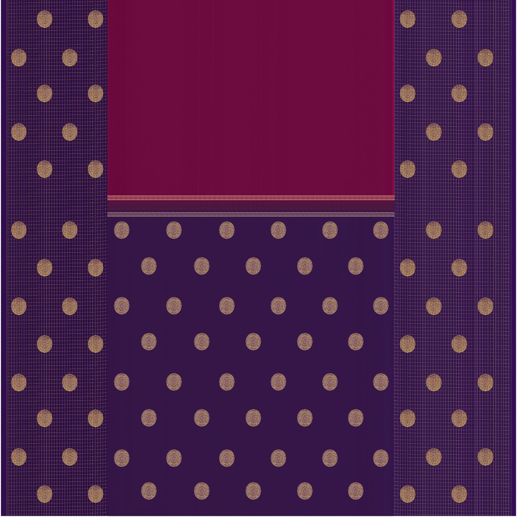 Kanakavalli Kanjivaram Silk Sari 25-615-HS001-01966 - Full View