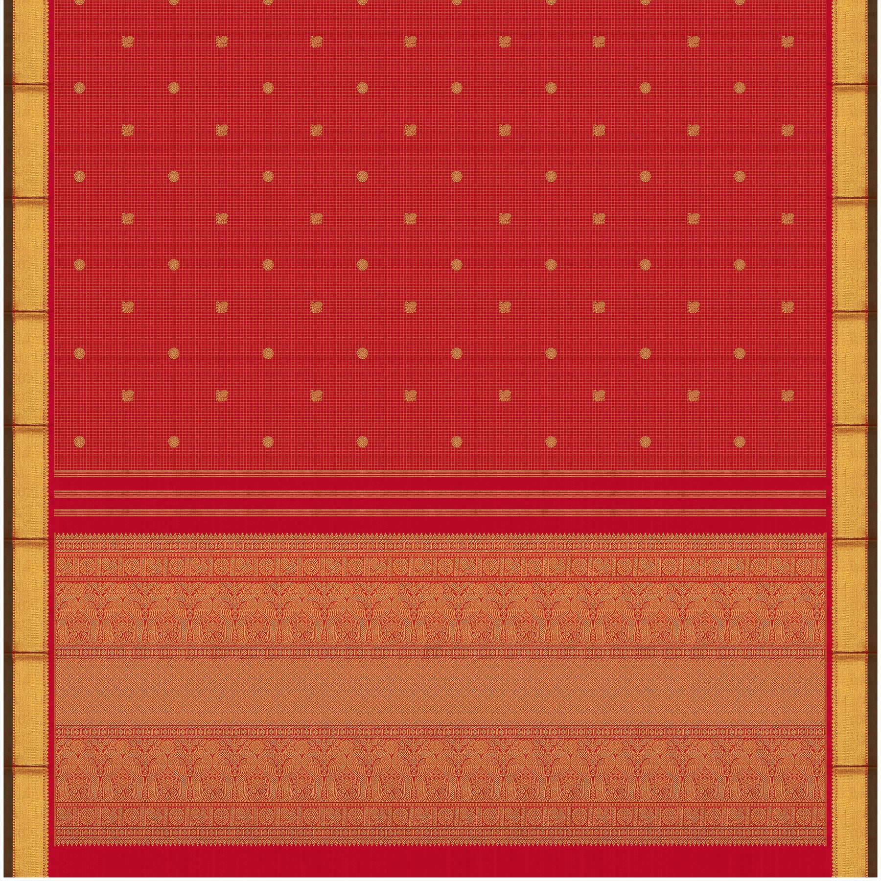 Kanakavalli Kanjivaram Silk Sari 25-615-HS001-02640 - Full View