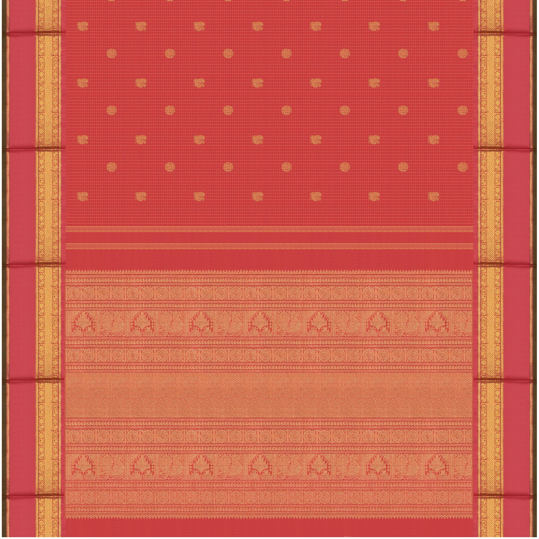 Kanakavalli Kanjivaram Silk Sari 25-615-HS001-02656 - Full View