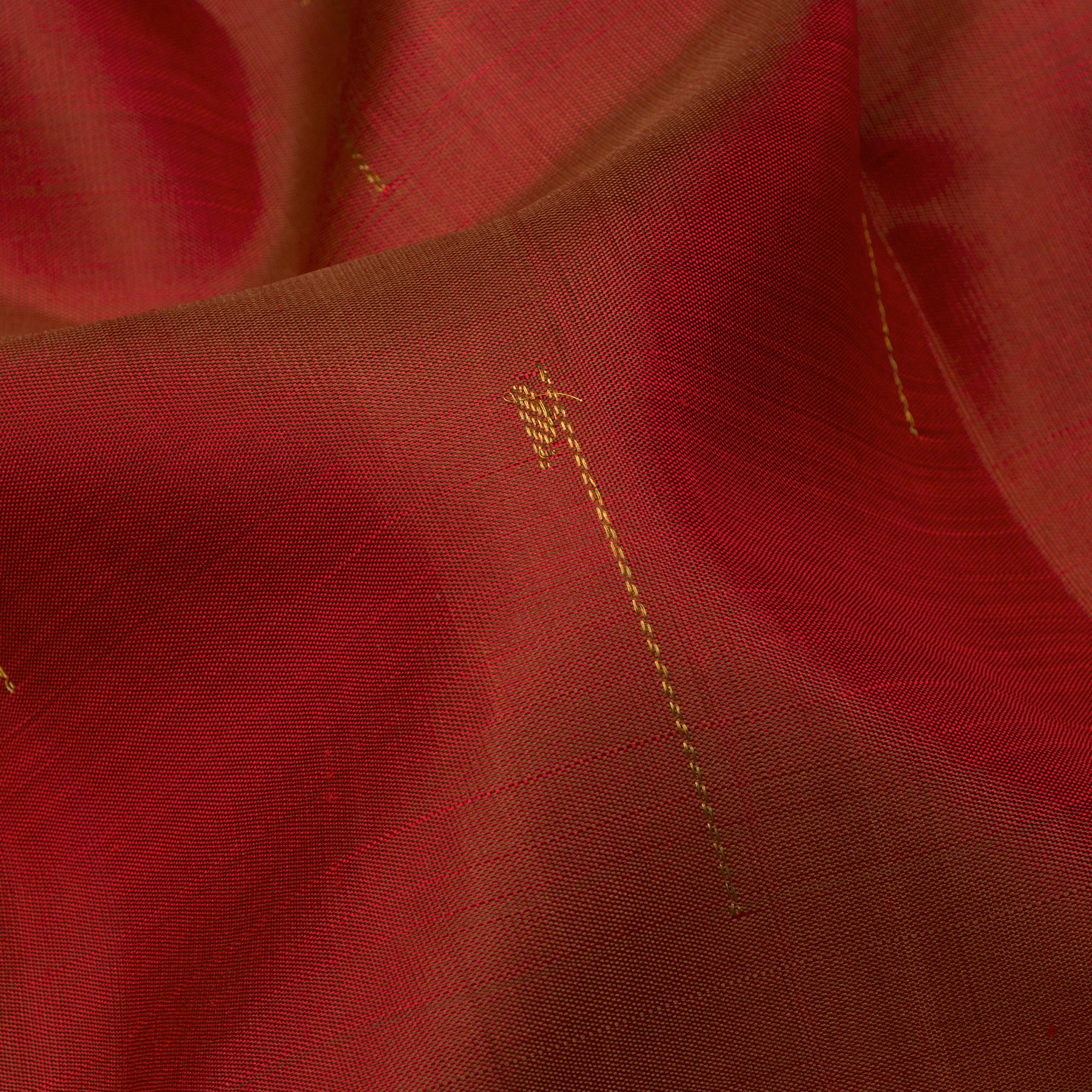 Kanakavalli Kanjivaram Silk Sari 25-615-HS001-02659 - Fabric View