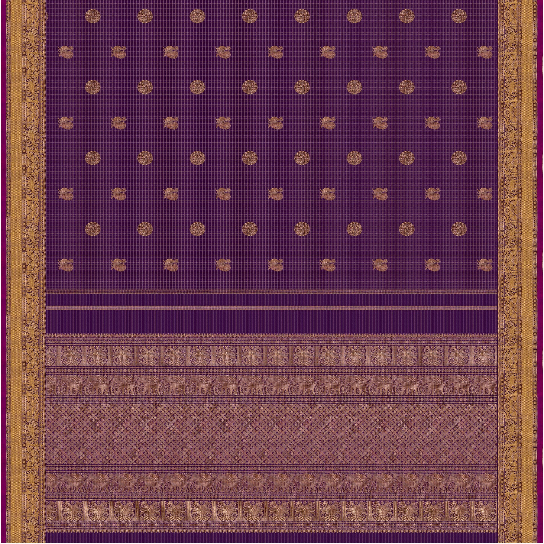Kanakavalli Kanjivaram Silk Sari 25-615-HS001-02663 - Full View