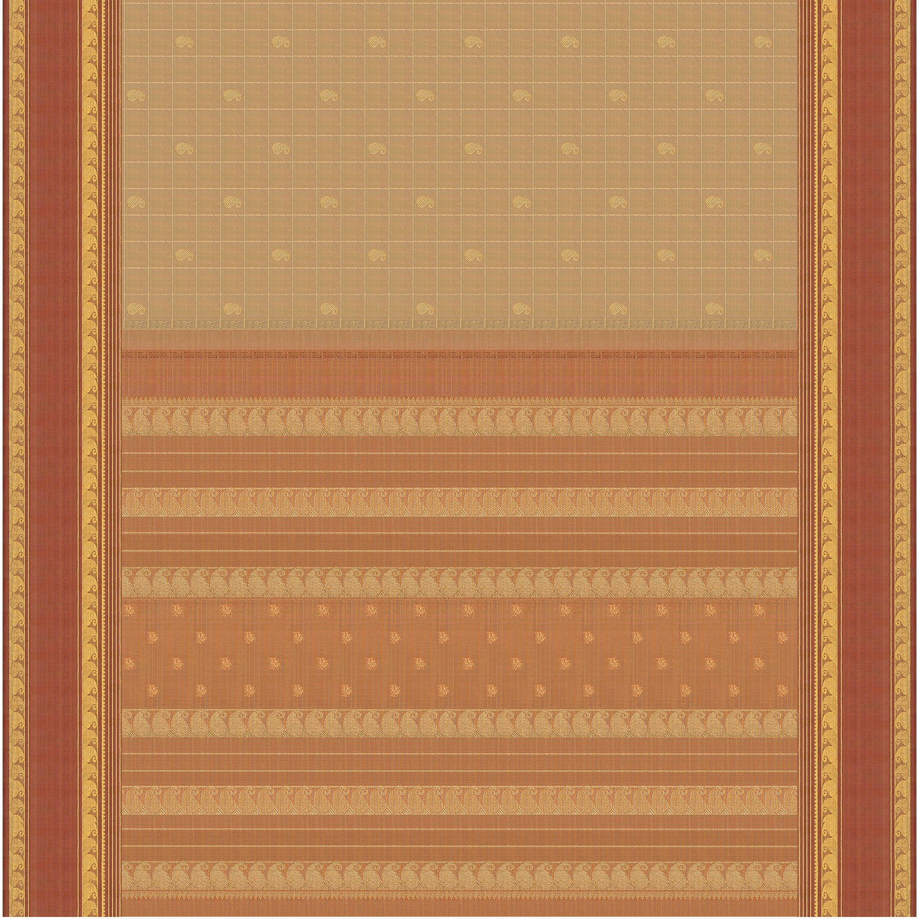 Kanakavalli Kanjivaram Silk Sari 25-615-HS001-02673 - Full View