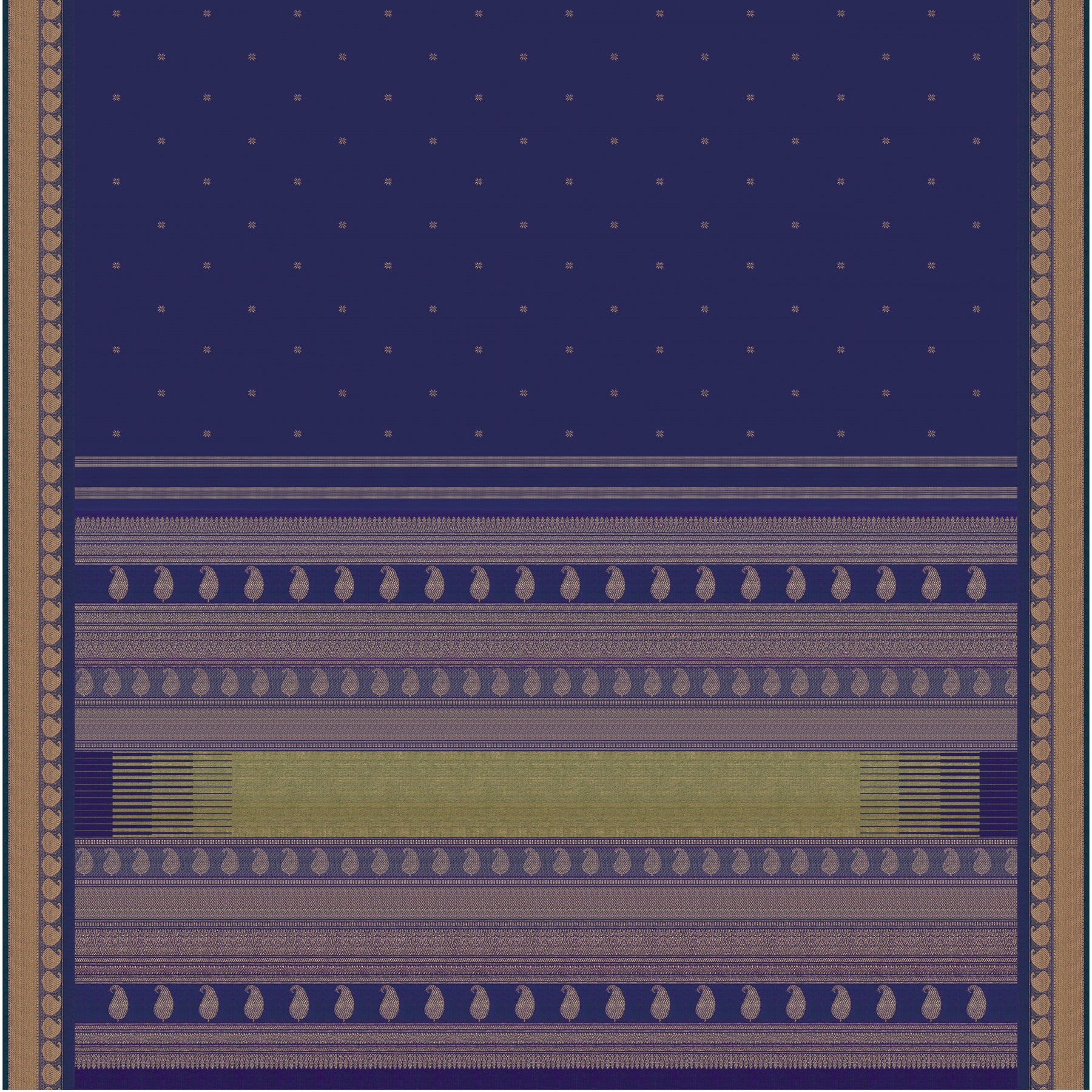 Kanakavalli Kanjivaram Silk Sari 25-615-HS001-02676 - Full View