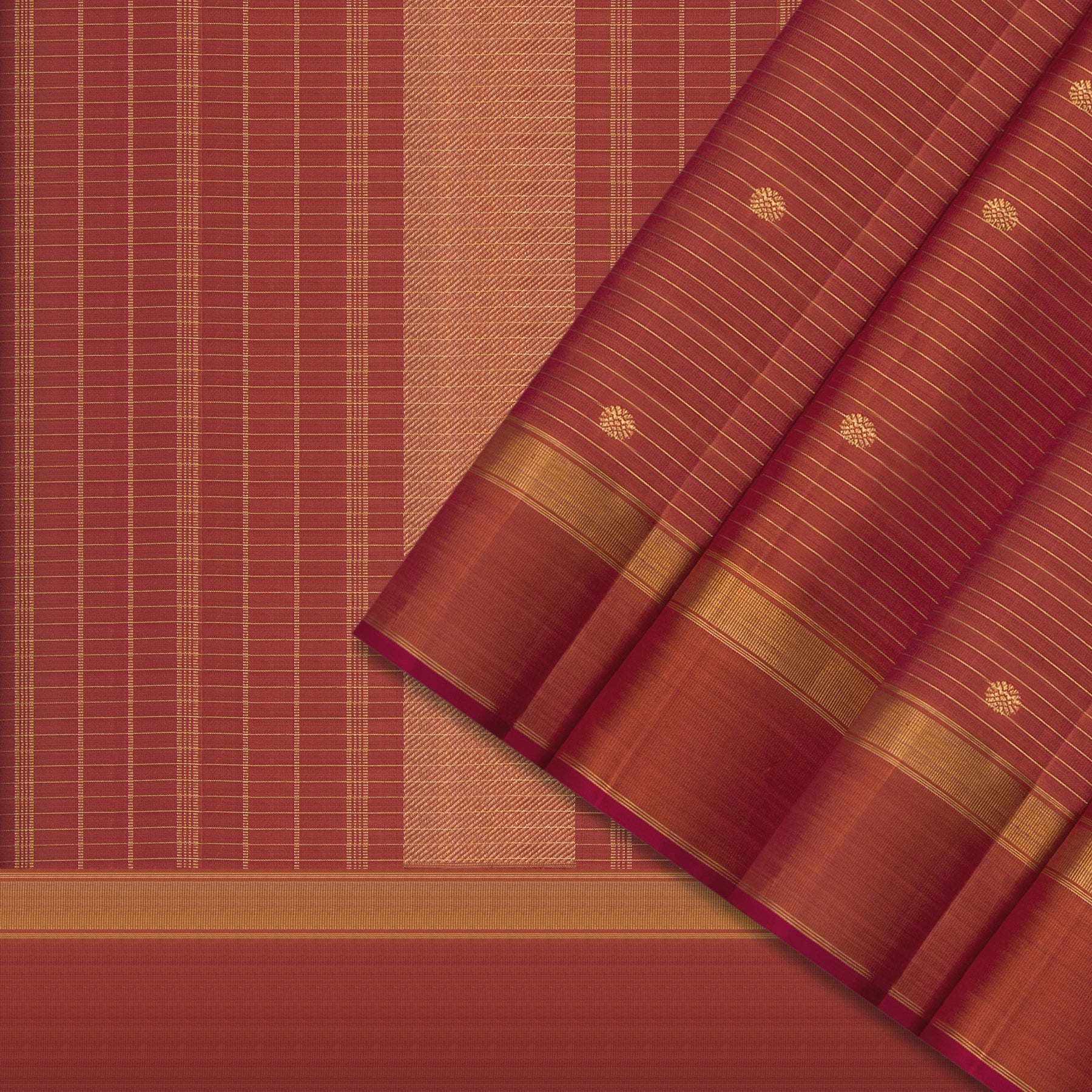 Kanakavalli Kanjivaram Silk Sari 25-615-HS001-02700 - Cover View