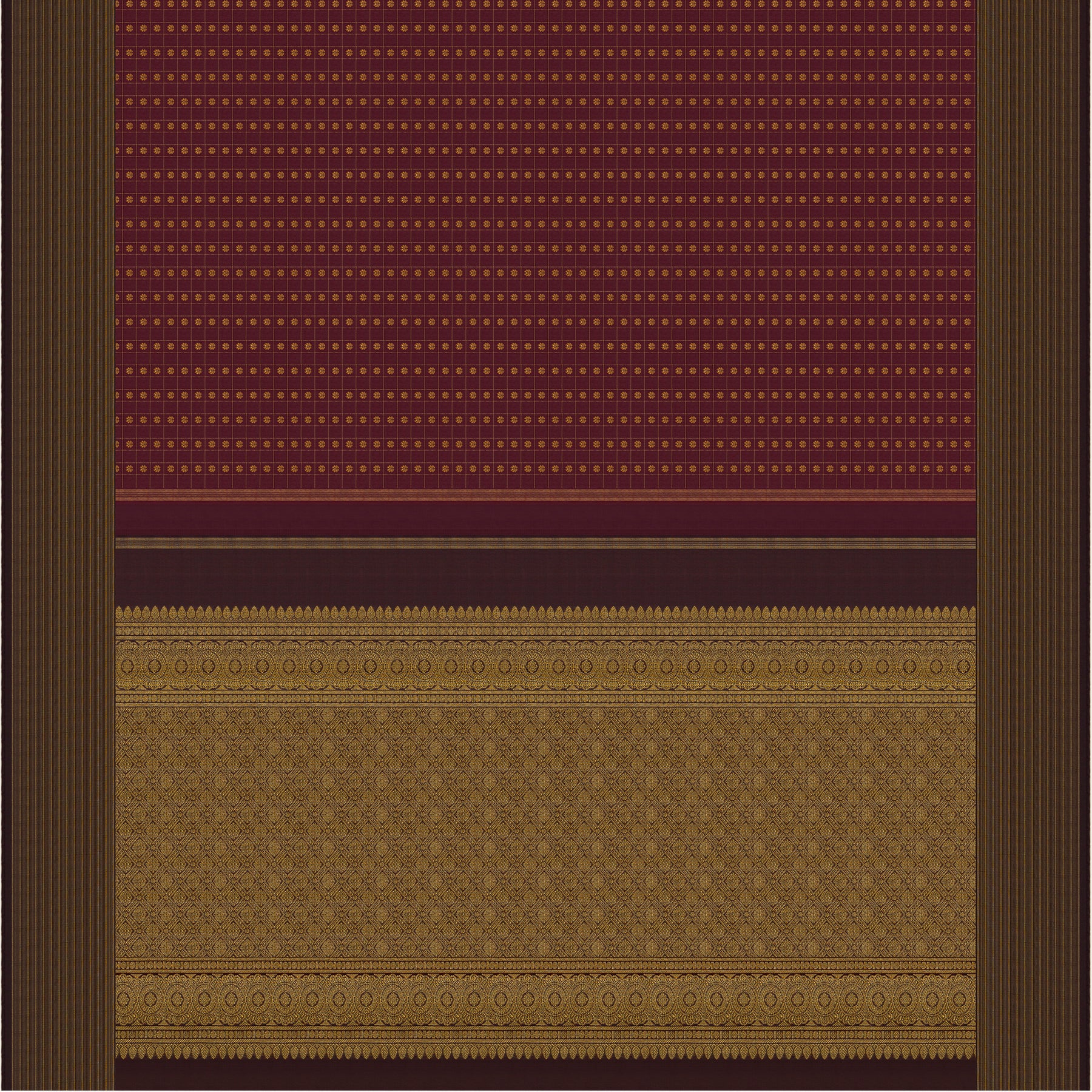 Kanakavalli Kanjivaram Silk Sari 25-615-HS001-02720 - Full View