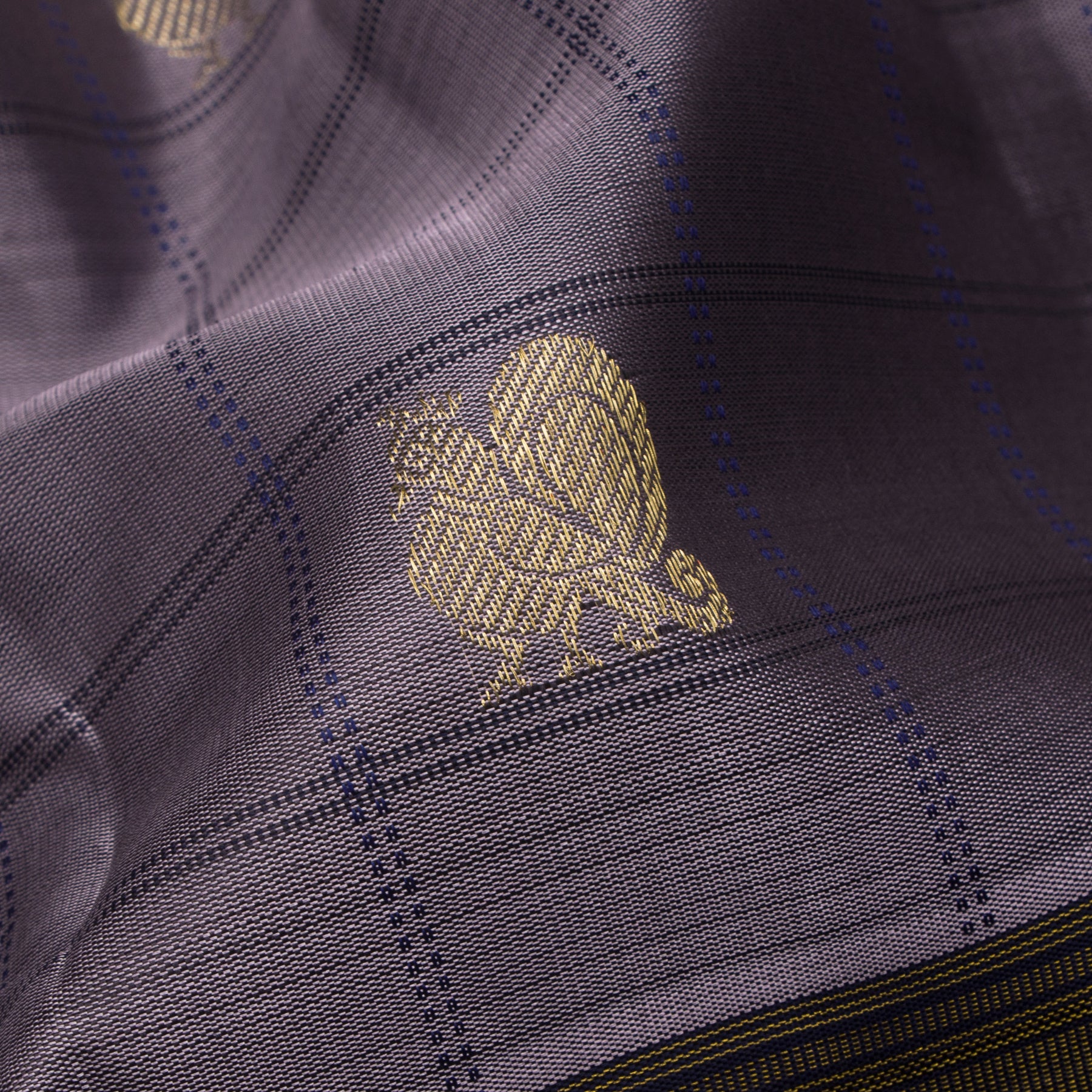 Kanakavalli Kanjivaram Silk Sari 25-615-HS001-03658 - Fabric View