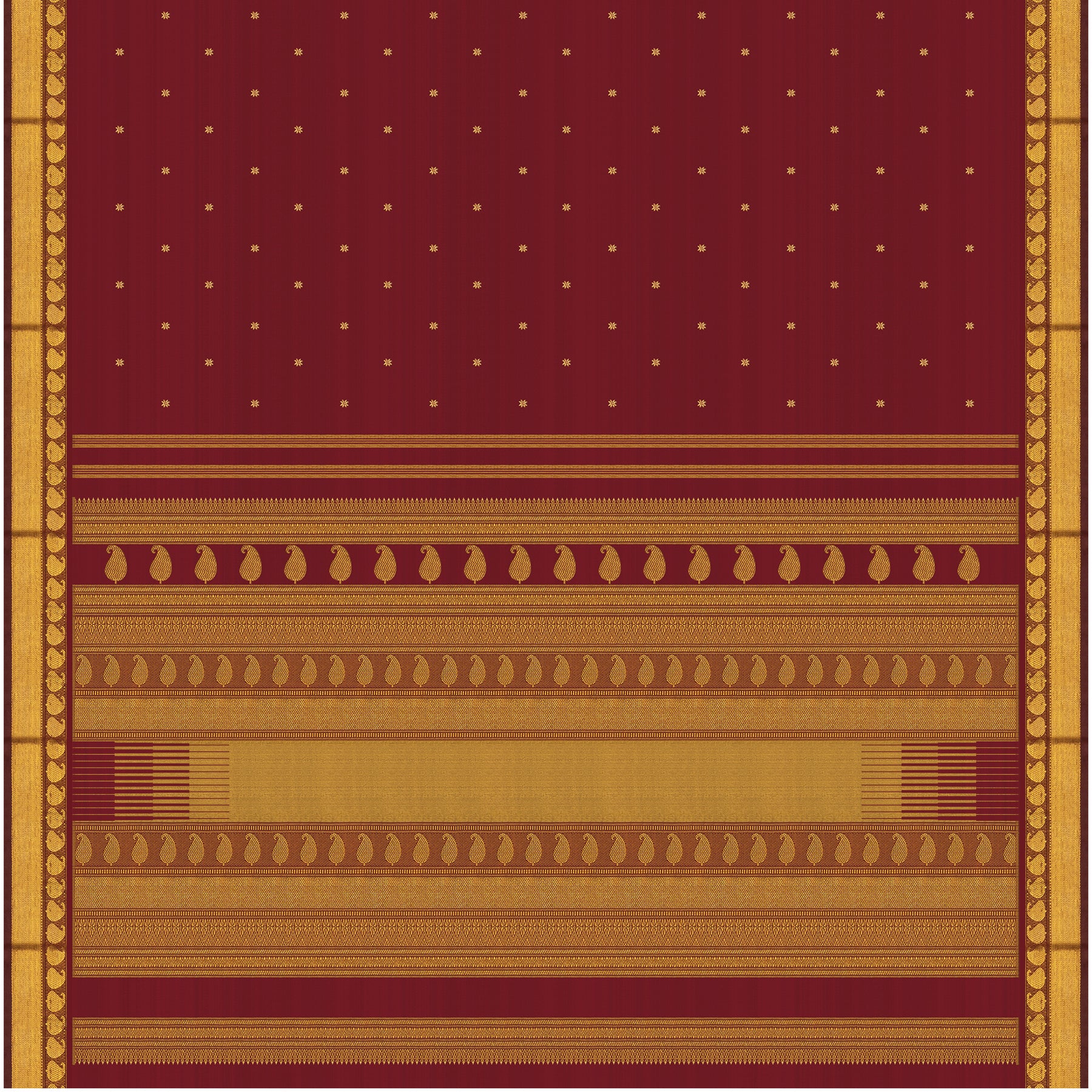 Kanakavalli Kanjivaram Silk Sari 25-615-HS001-03684 - Full View