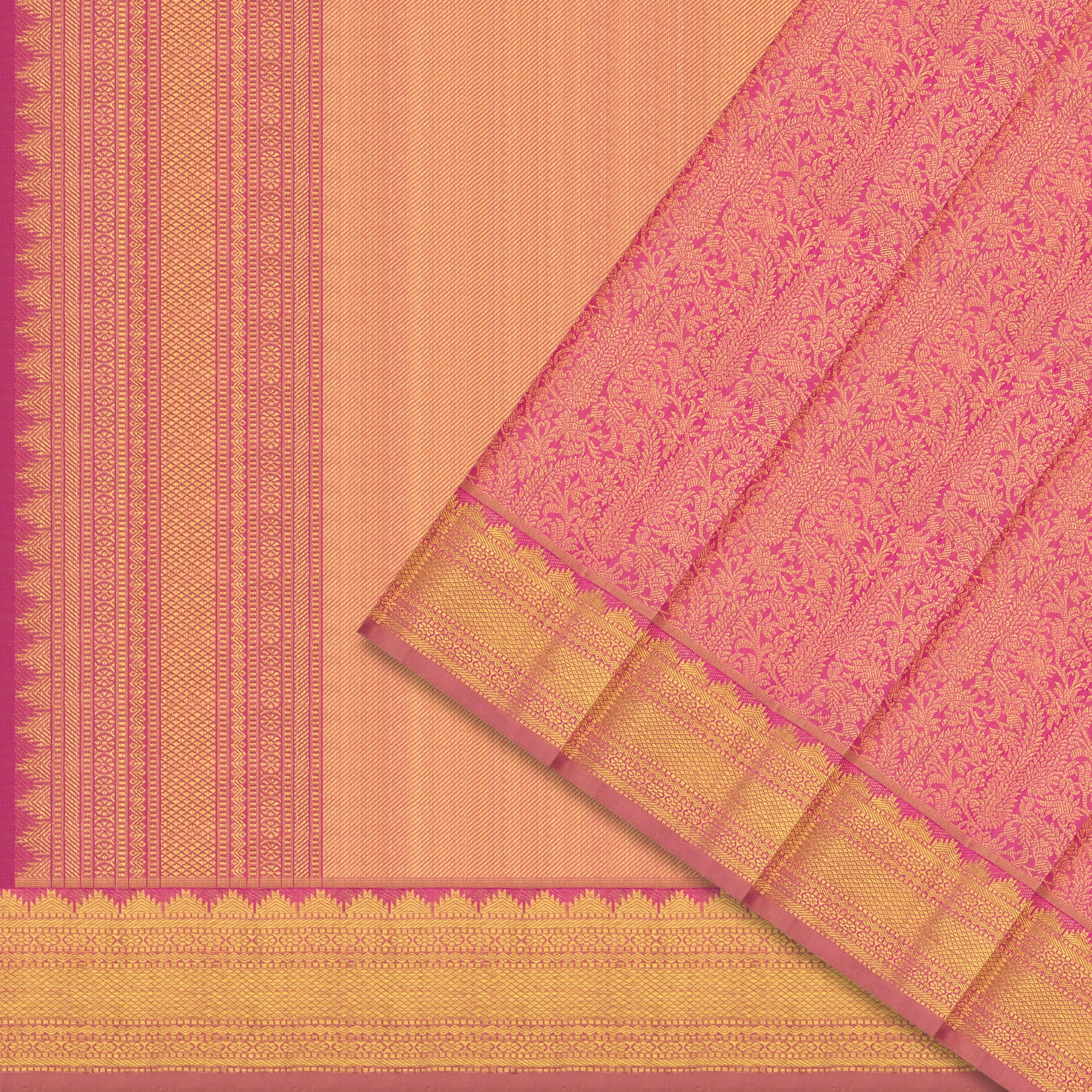 Kanakavalli Kanjivaram Silk Sari 25-615-HS001-03696 - Cover View