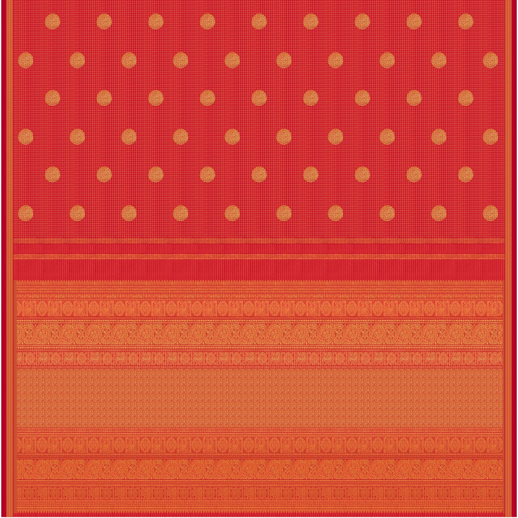 Kanakavalli Kanjivaram Silk Sari 25-615-HS001-03870 - Full View