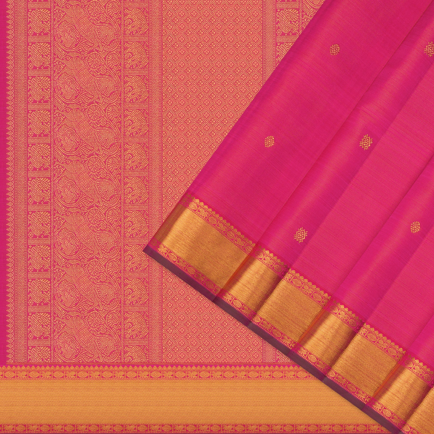 Kanakavalli Kanjivaram Silk Sari 25-615-HS001-03872 - Cover View
