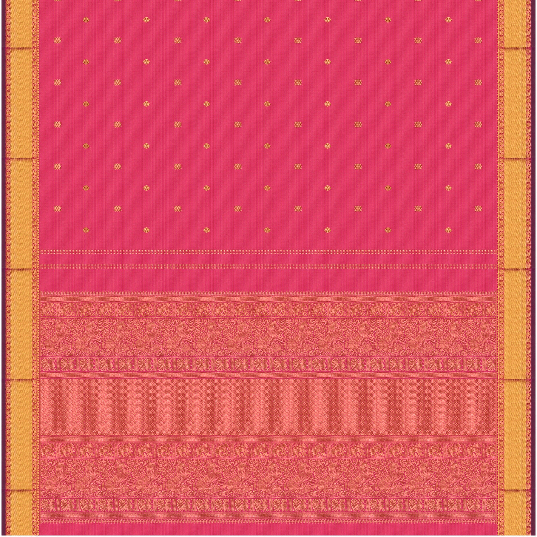 Kanakavalli Kanjivaram Silk Sari 25-615-HS001-03872 - Full View