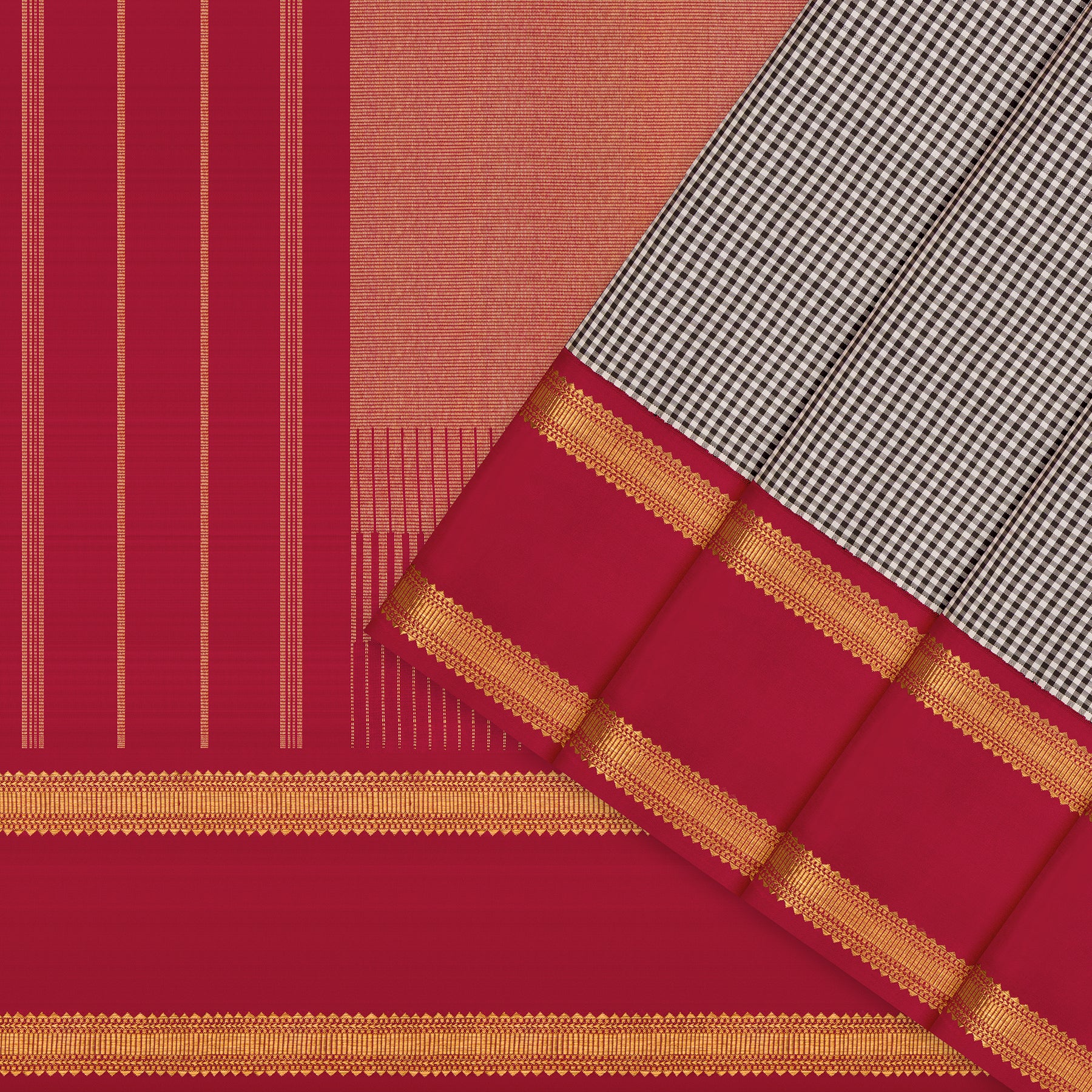 Kanakavalli Kanjivaram Silk Sari 25-615-HS001-03874 - Cover View