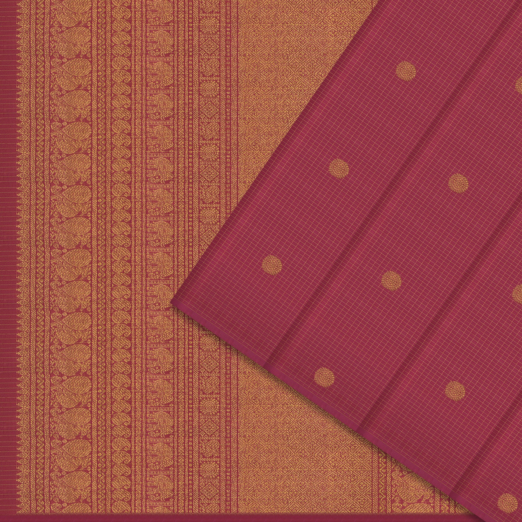 Kanakavalli Kanjivaram Silk Sari 25-615-HS001-04394 - Cover View