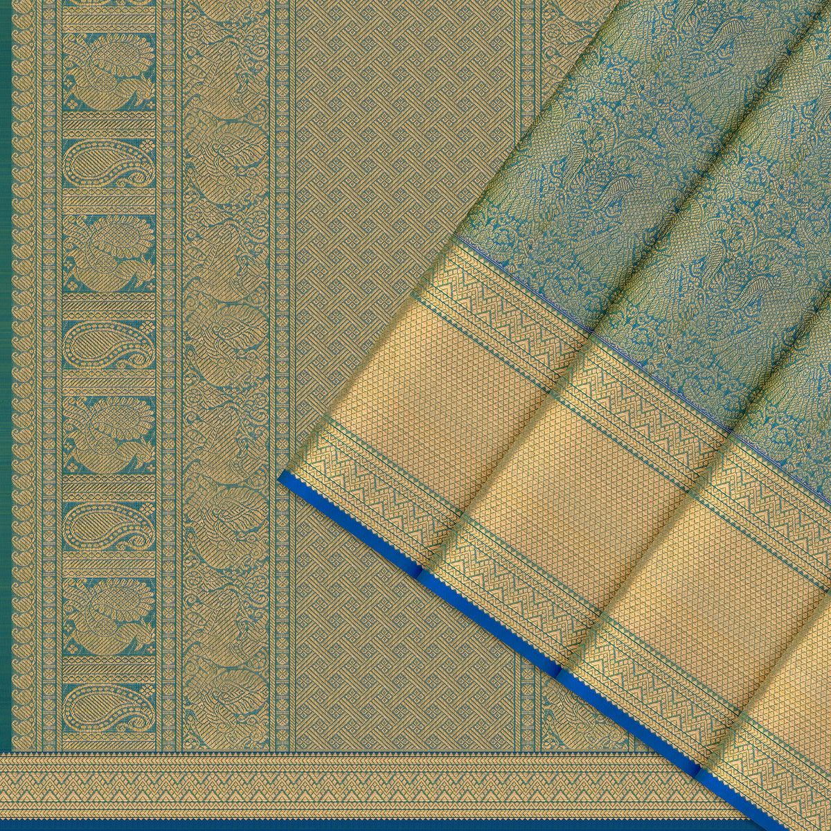 Kanakavalli Kanjivaram Silk Sari 25-615-HS001-05143 - Cover View