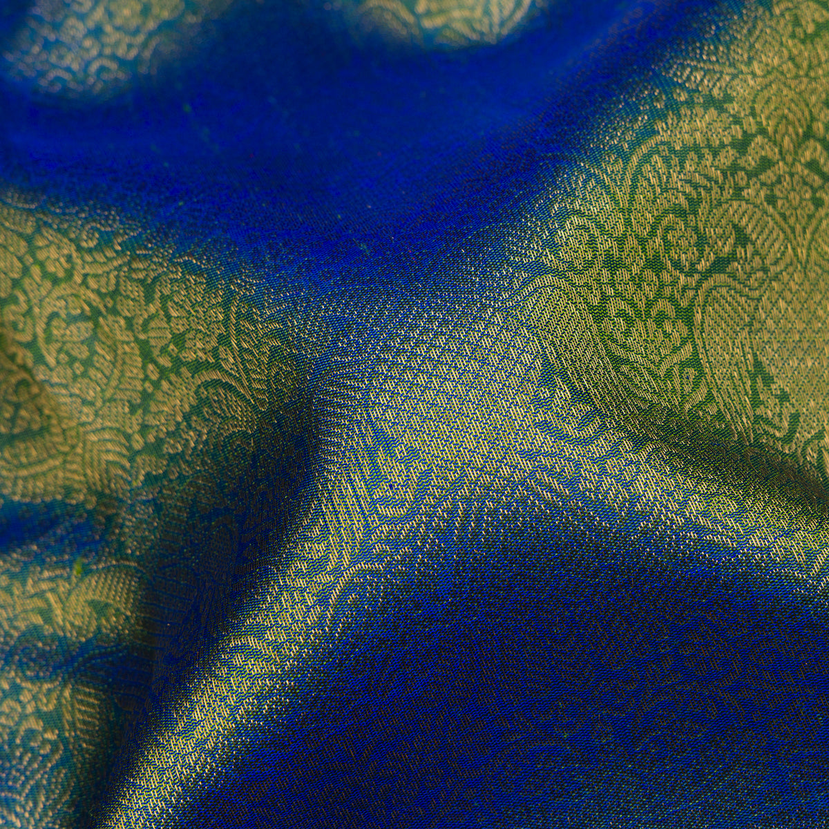 Kanakavalli Kanjivaram Silk Sari 25-615-HS001-05143 - Fabric View
