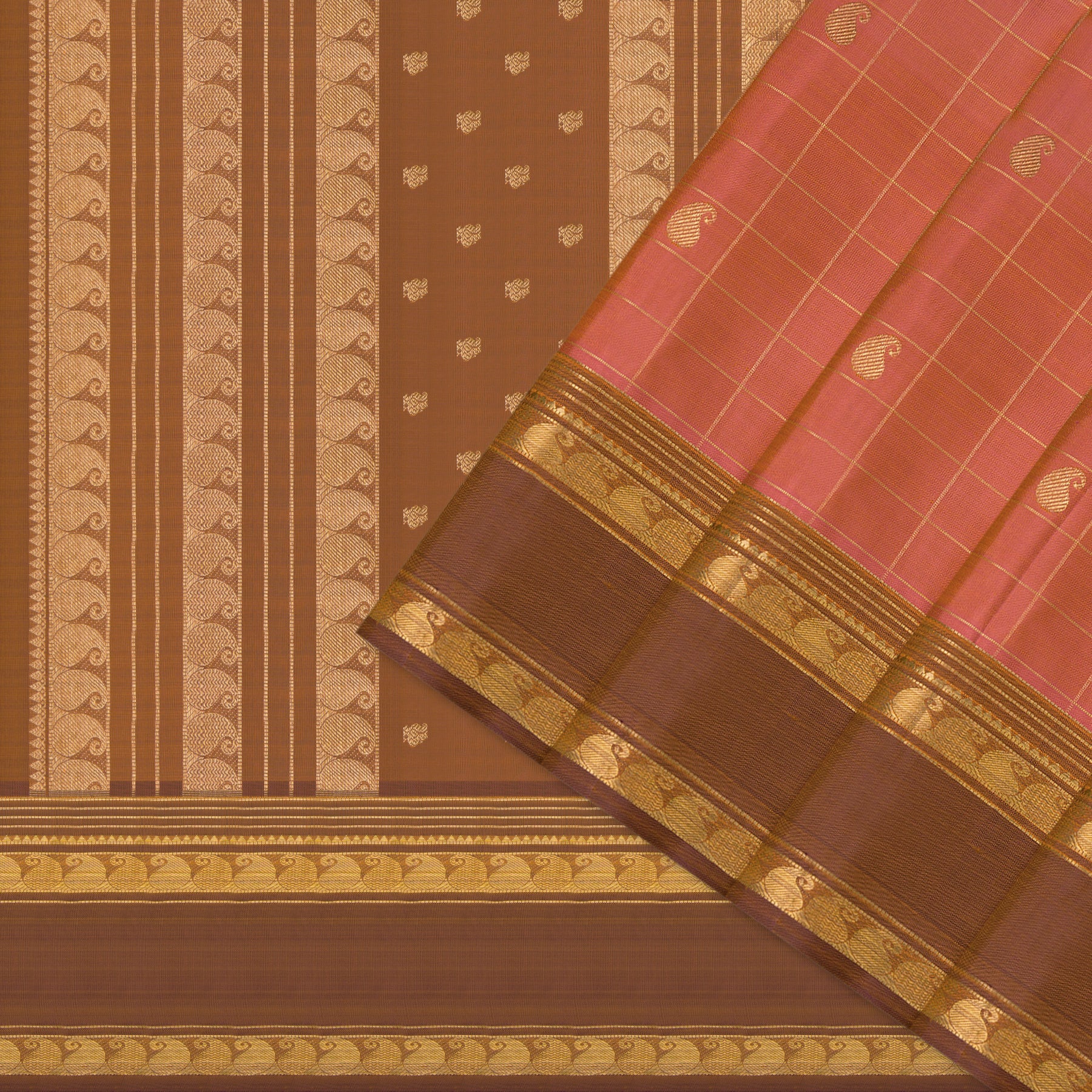 Kanakavalli Kanjivaram Silk Sari 25-615-HS001-05162 - Cover View