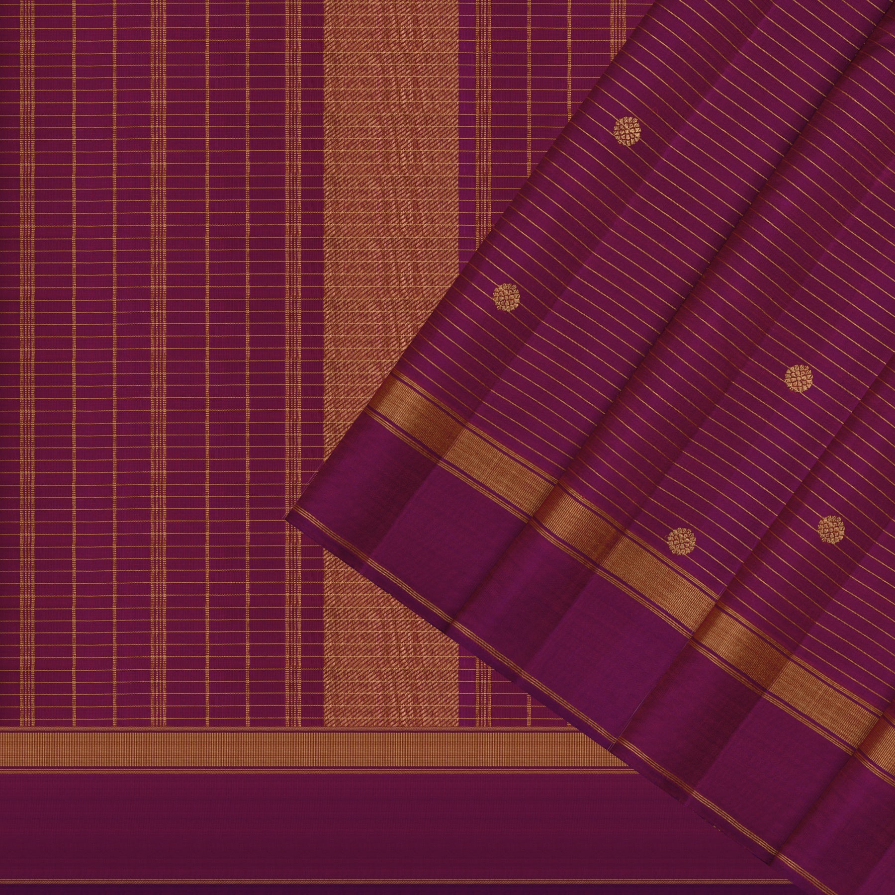 Kanakavalli Kanjivaram Silk Sari 25-615-HS001-05190 - Cover View
