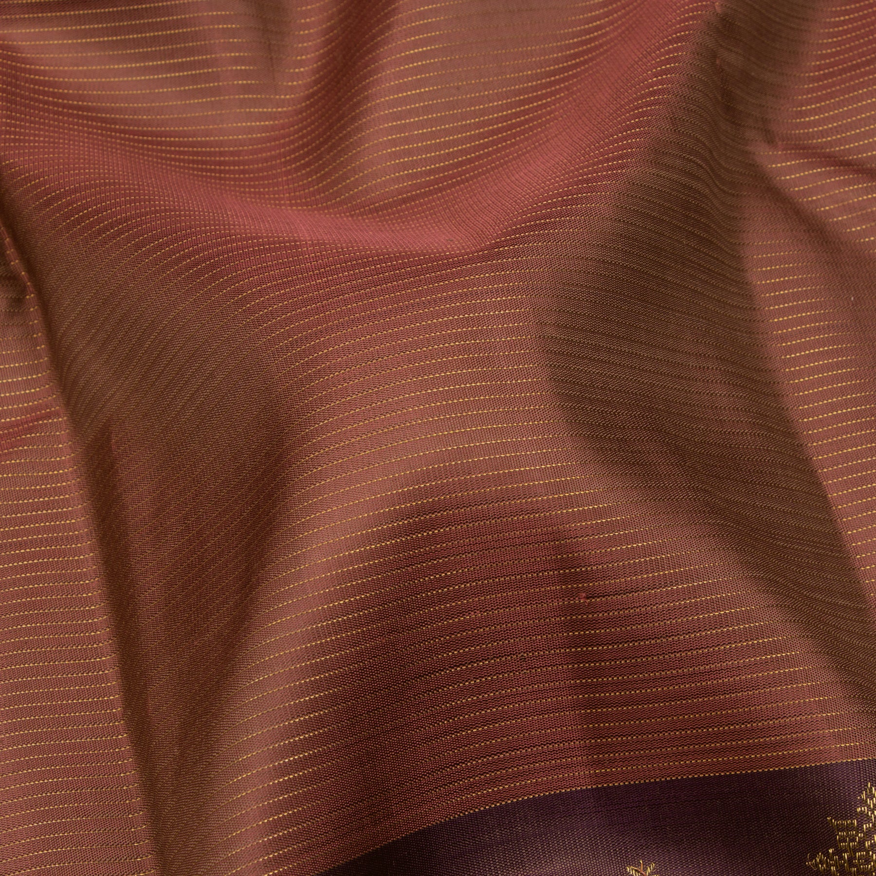 Kanakavalli Kanjivaram Silk Sari 25-615-HS001-05223 - Fabric View